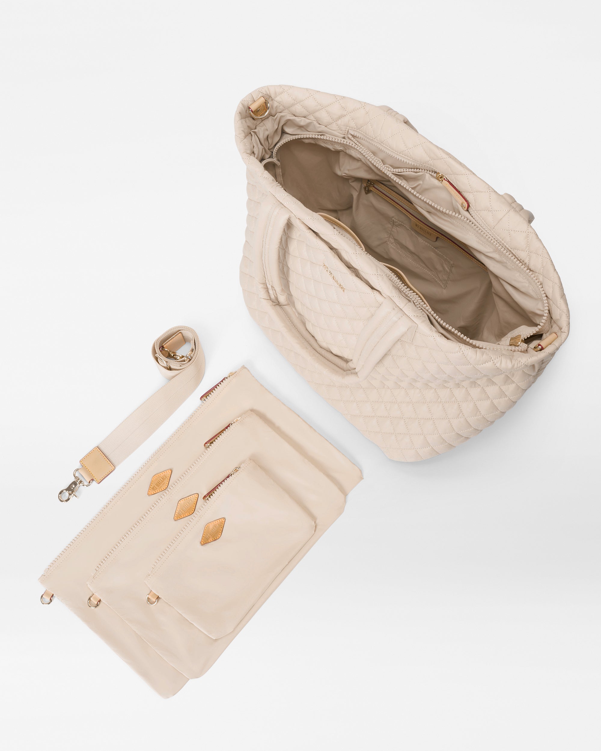 Sand Large Metro Tote Deluxe - Image 5