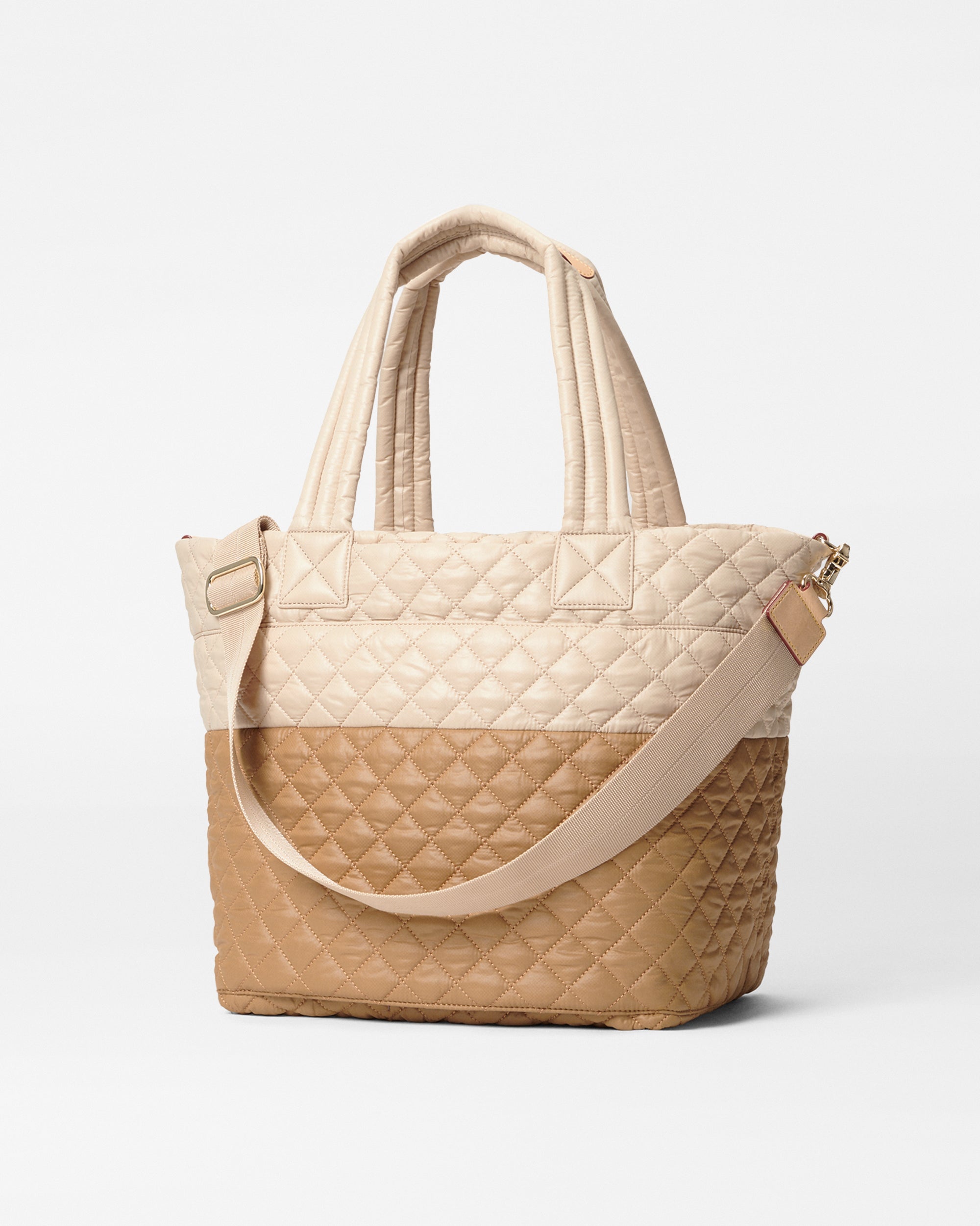 Buff/Caramel Medium Metro Tote Deluxe - Image 3
