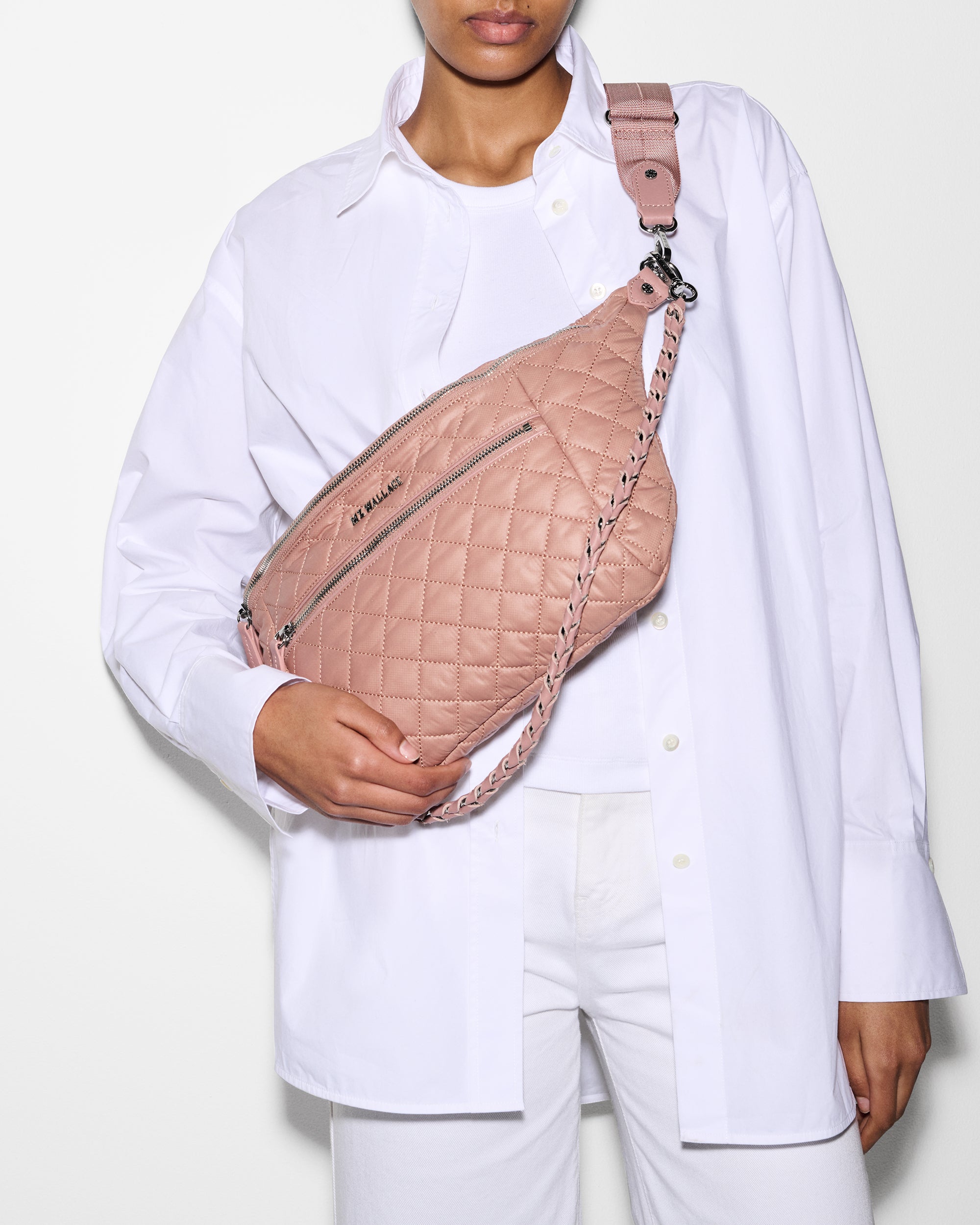 Dusty Rose Crosby Crossbody Sling Bag - Image 5