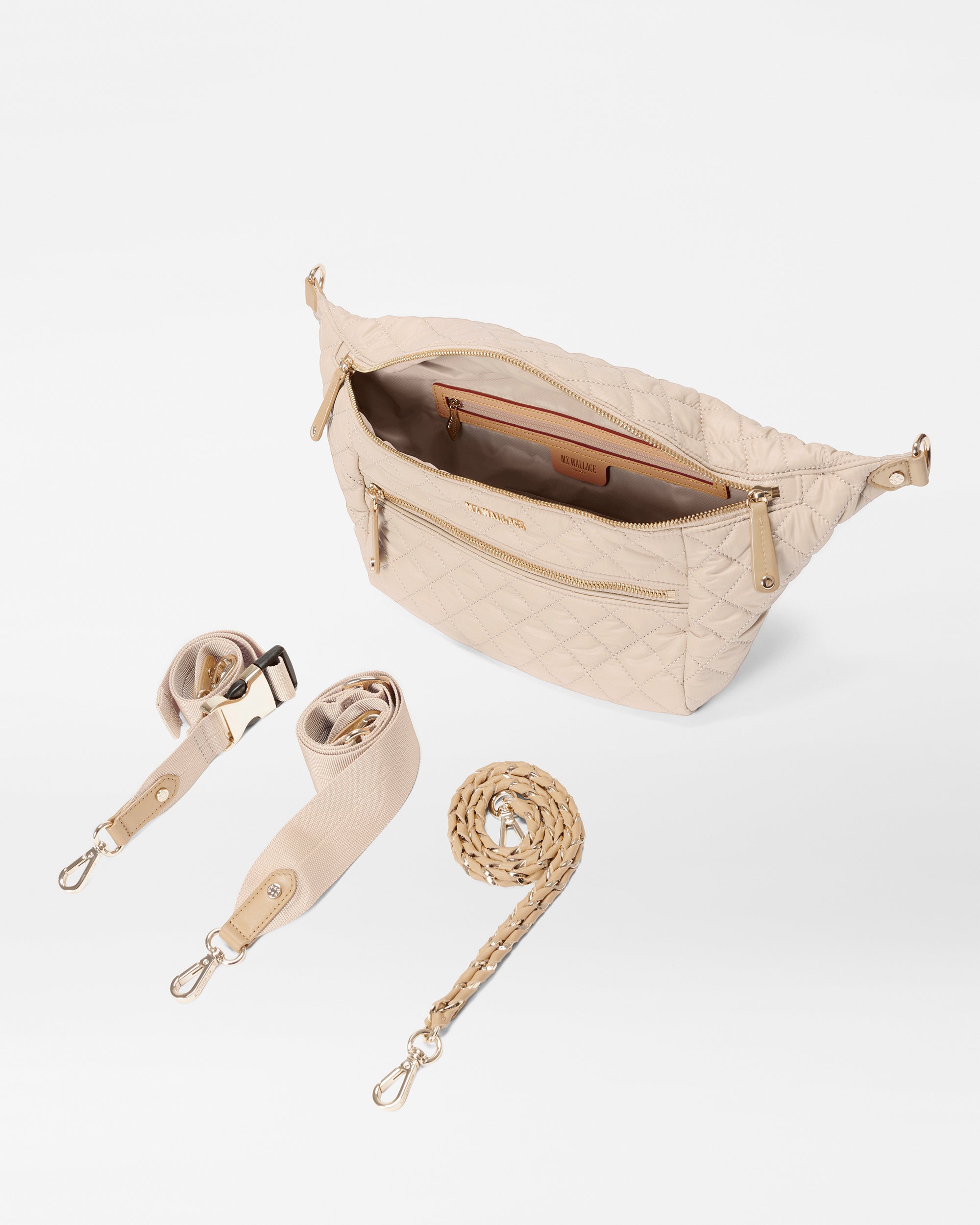 Sand Crosby Crossbody Sling Bag - Image 4