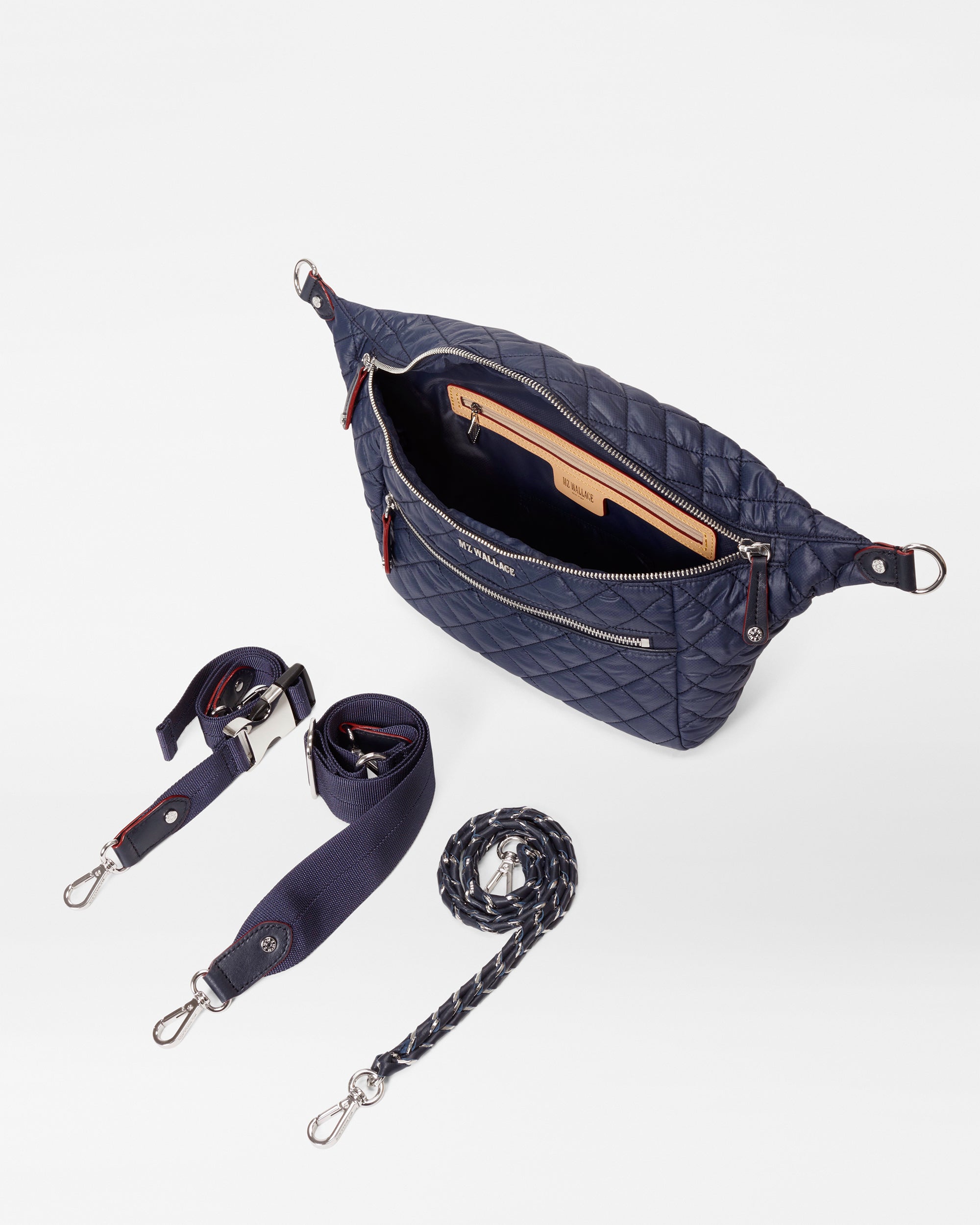 Navy Crosby Crossbody Sling Bag - Image 4