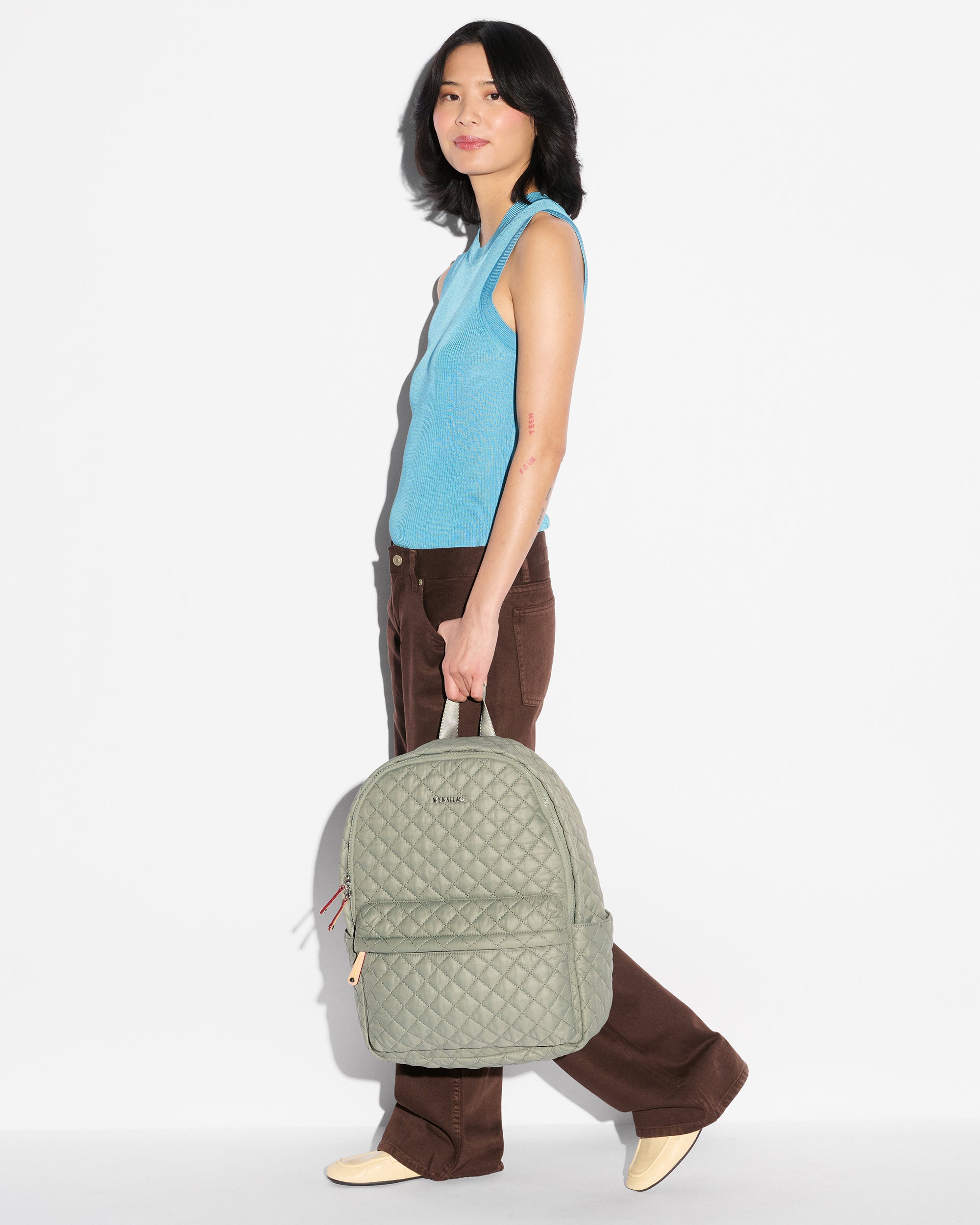 Agave Green Metro Backpack - Image 6