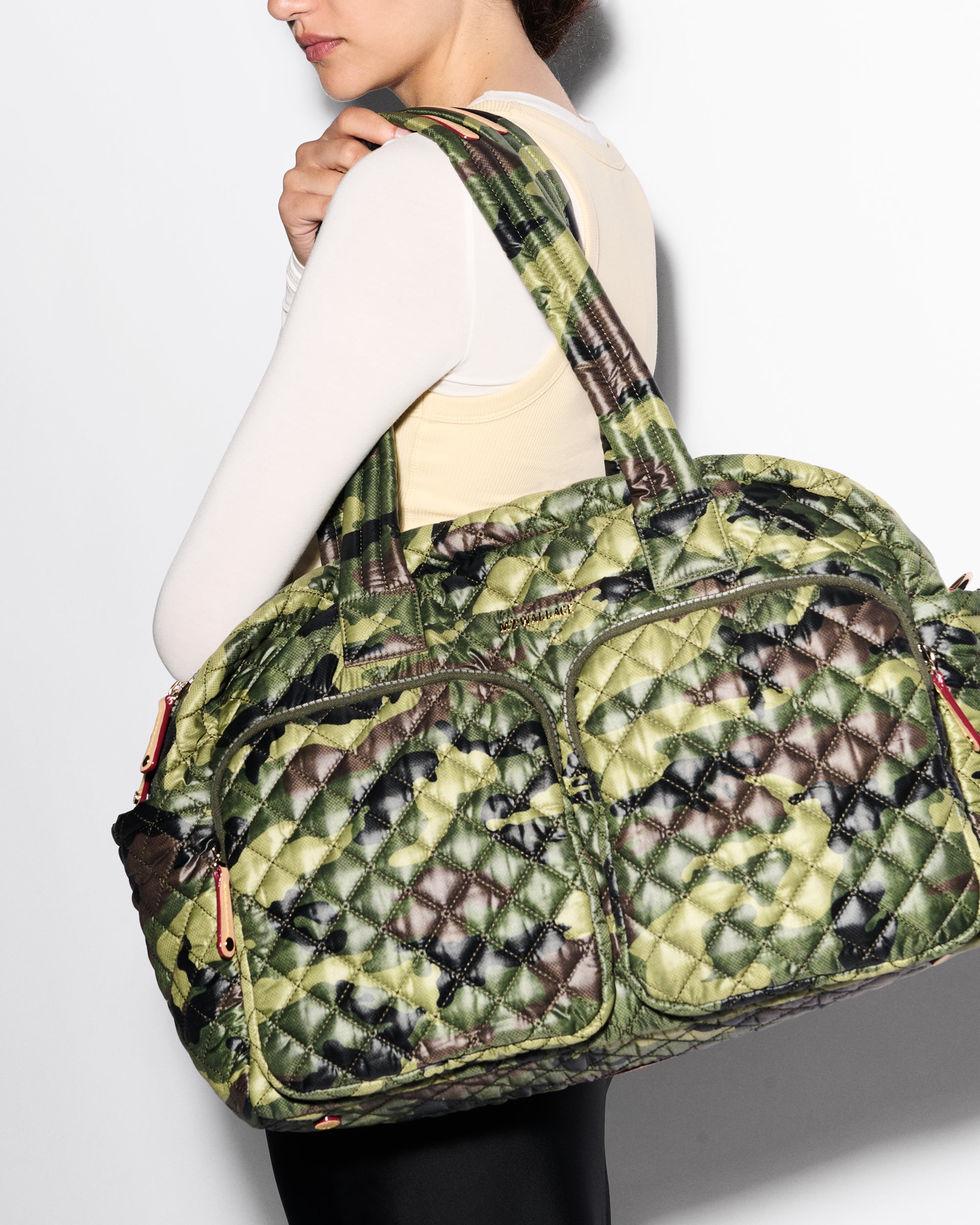 Green Camo Nik Duffel - Image 2