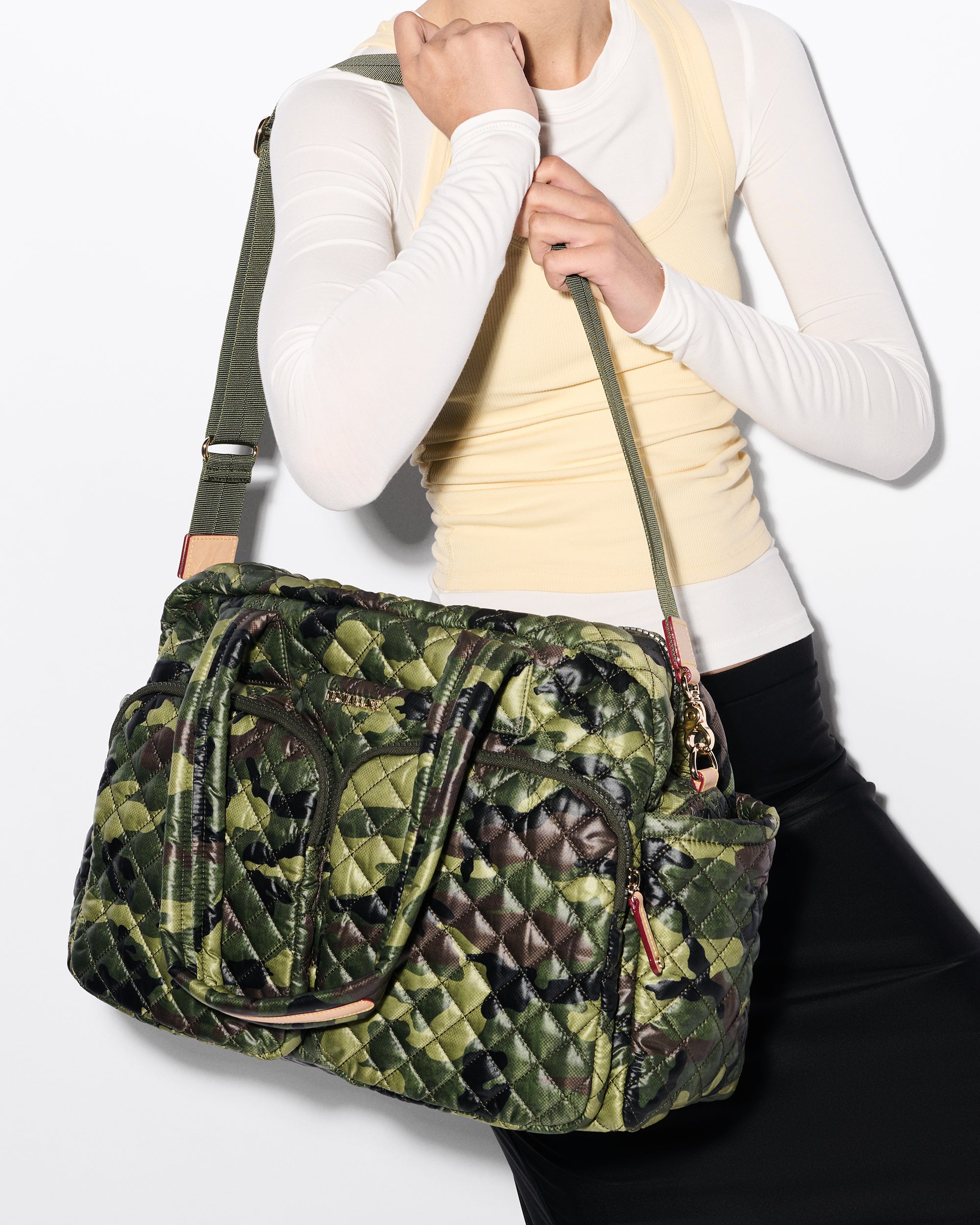 Green Camo Nik Duffel - Image 5