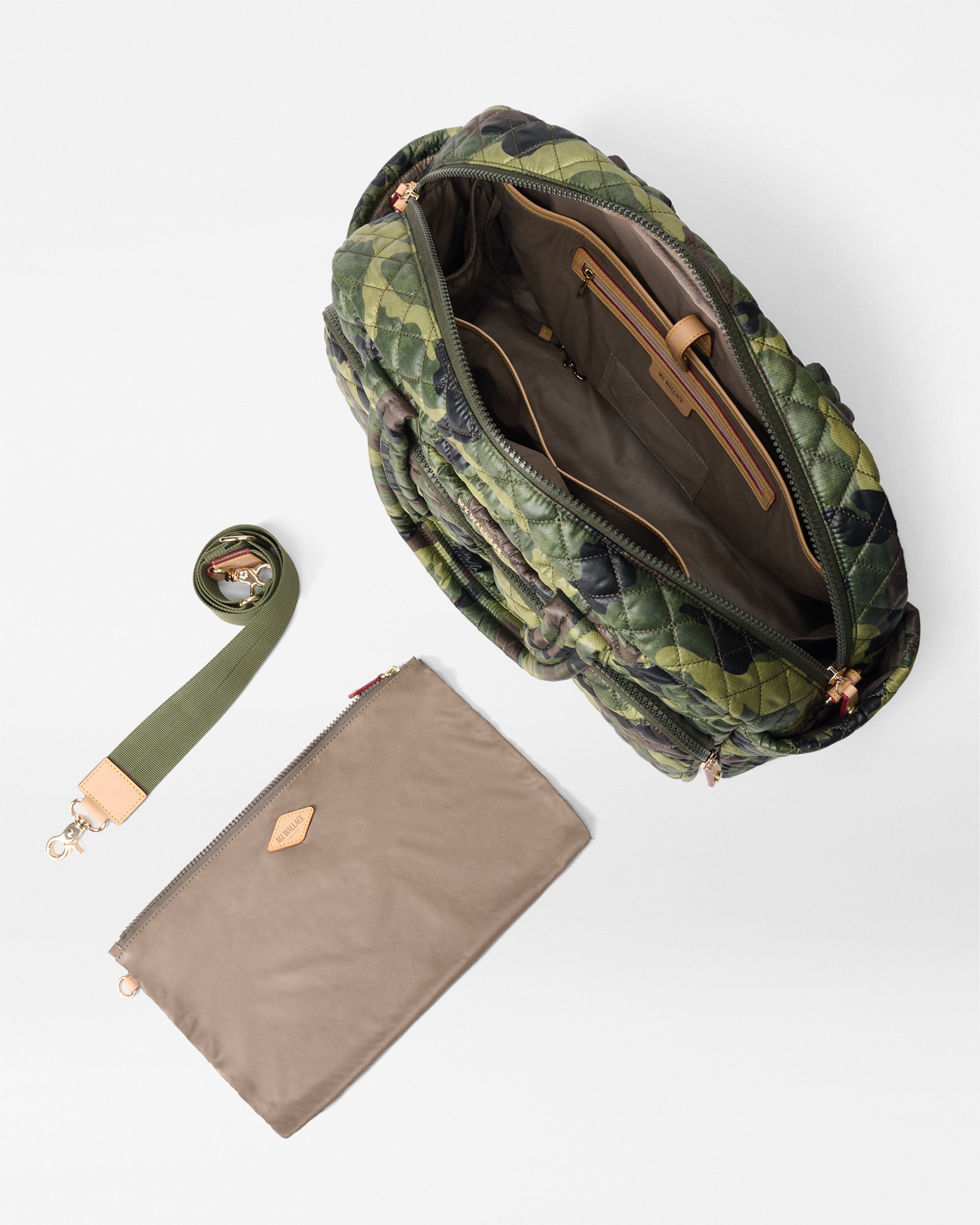 Green Camo Nik Duffel - Image 4