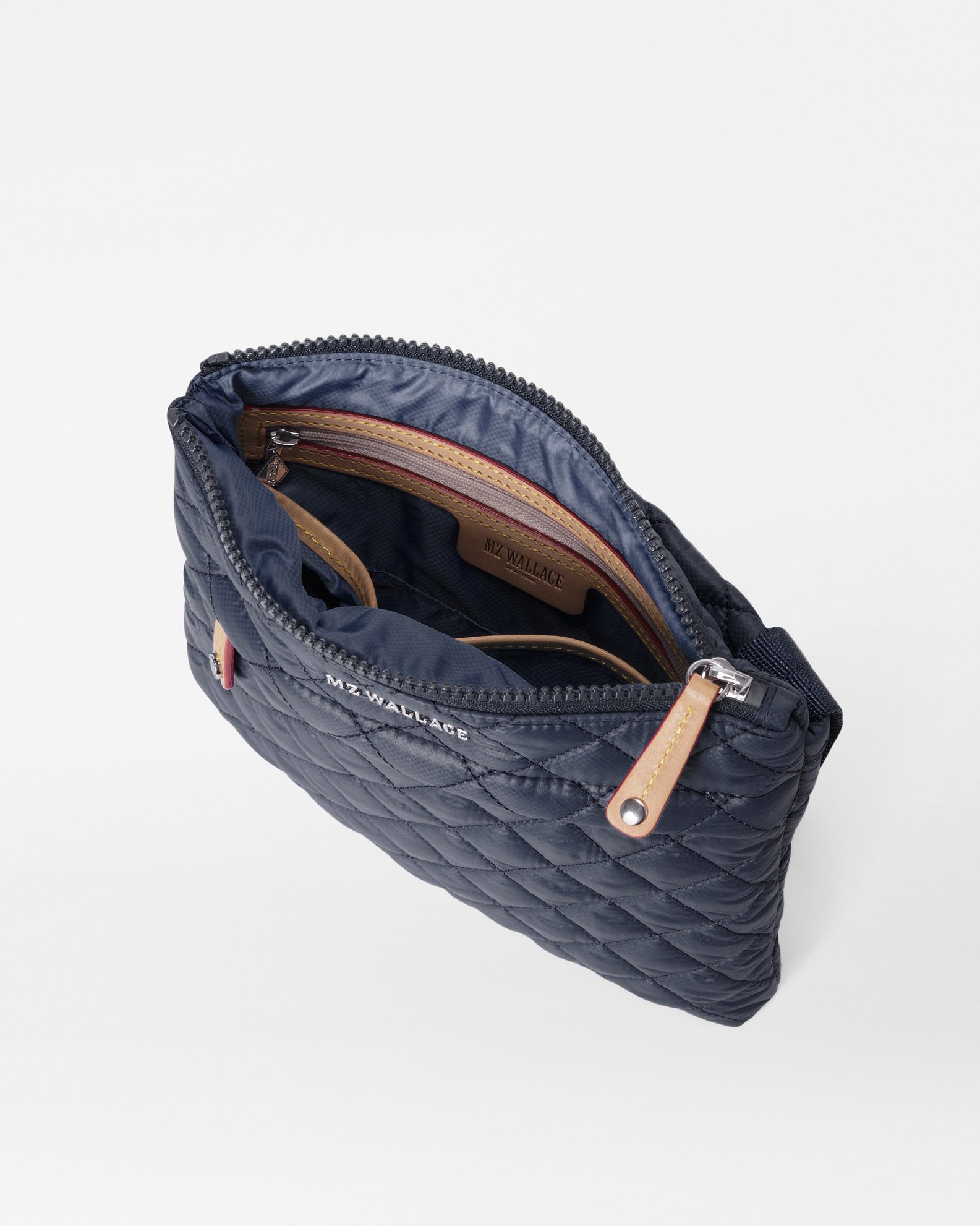 Navy Metro Flat Crossbody - Image 4