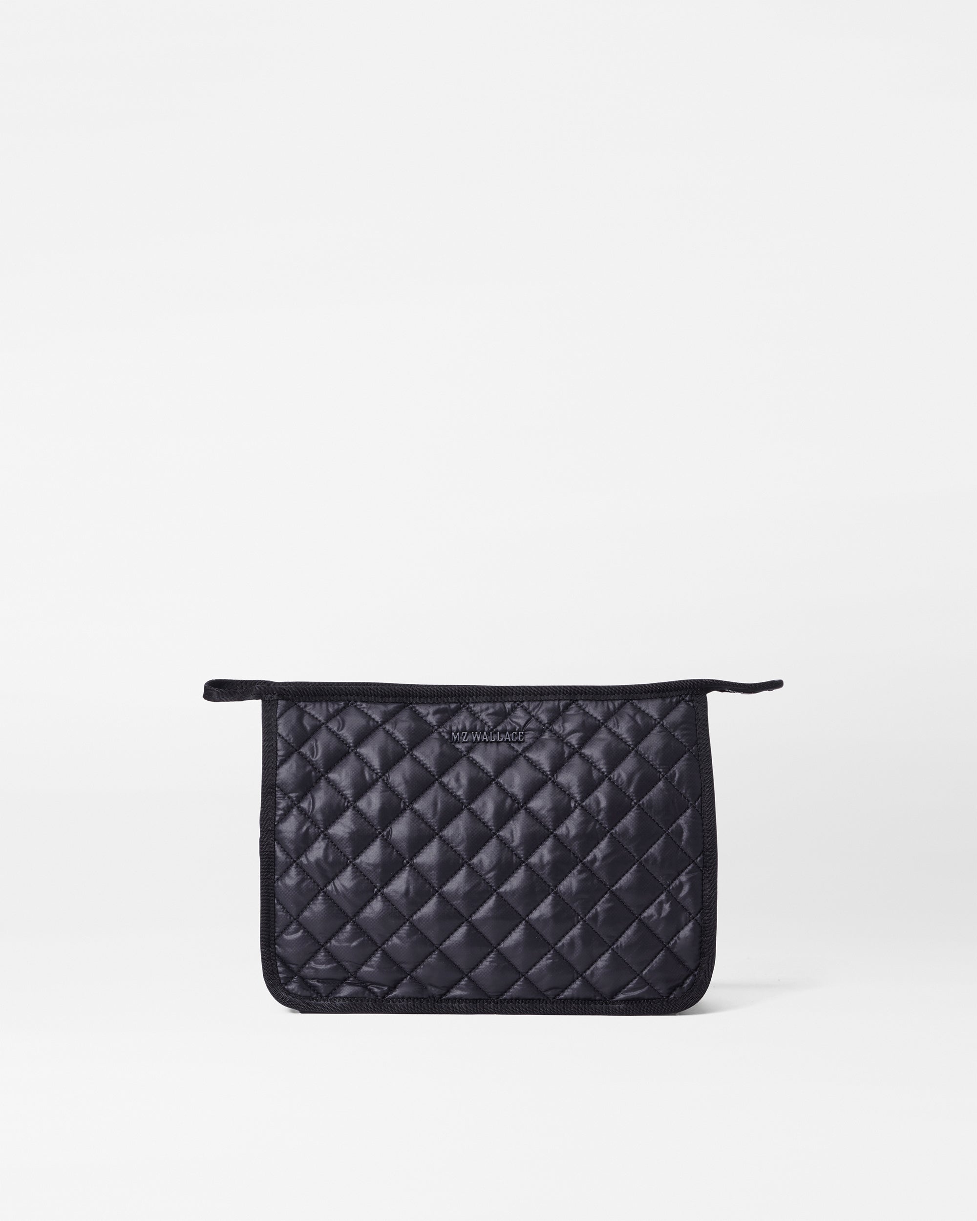 Black Personalized Metro Zip Pouch