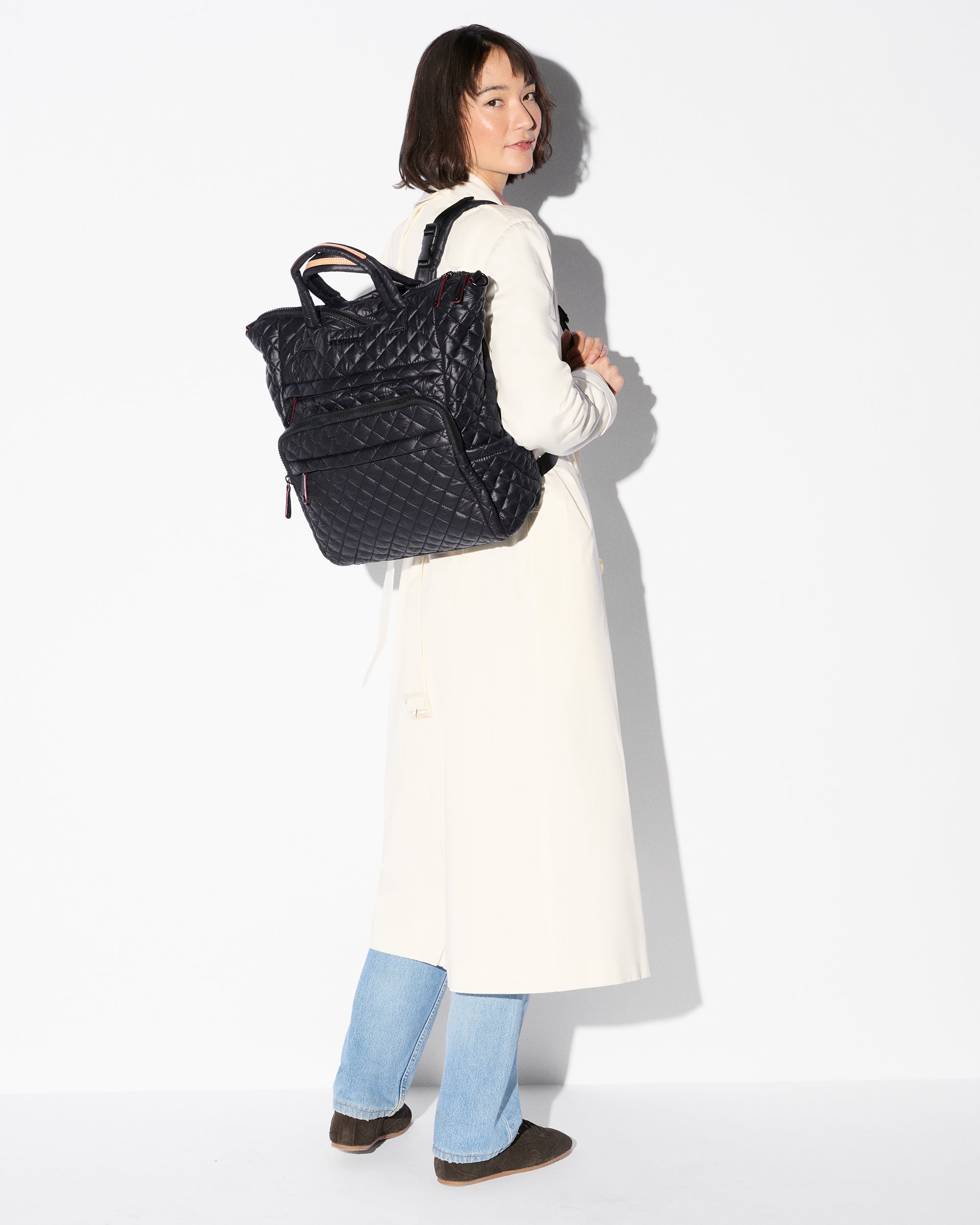 Black Metro Utility Backpack - Image 2
