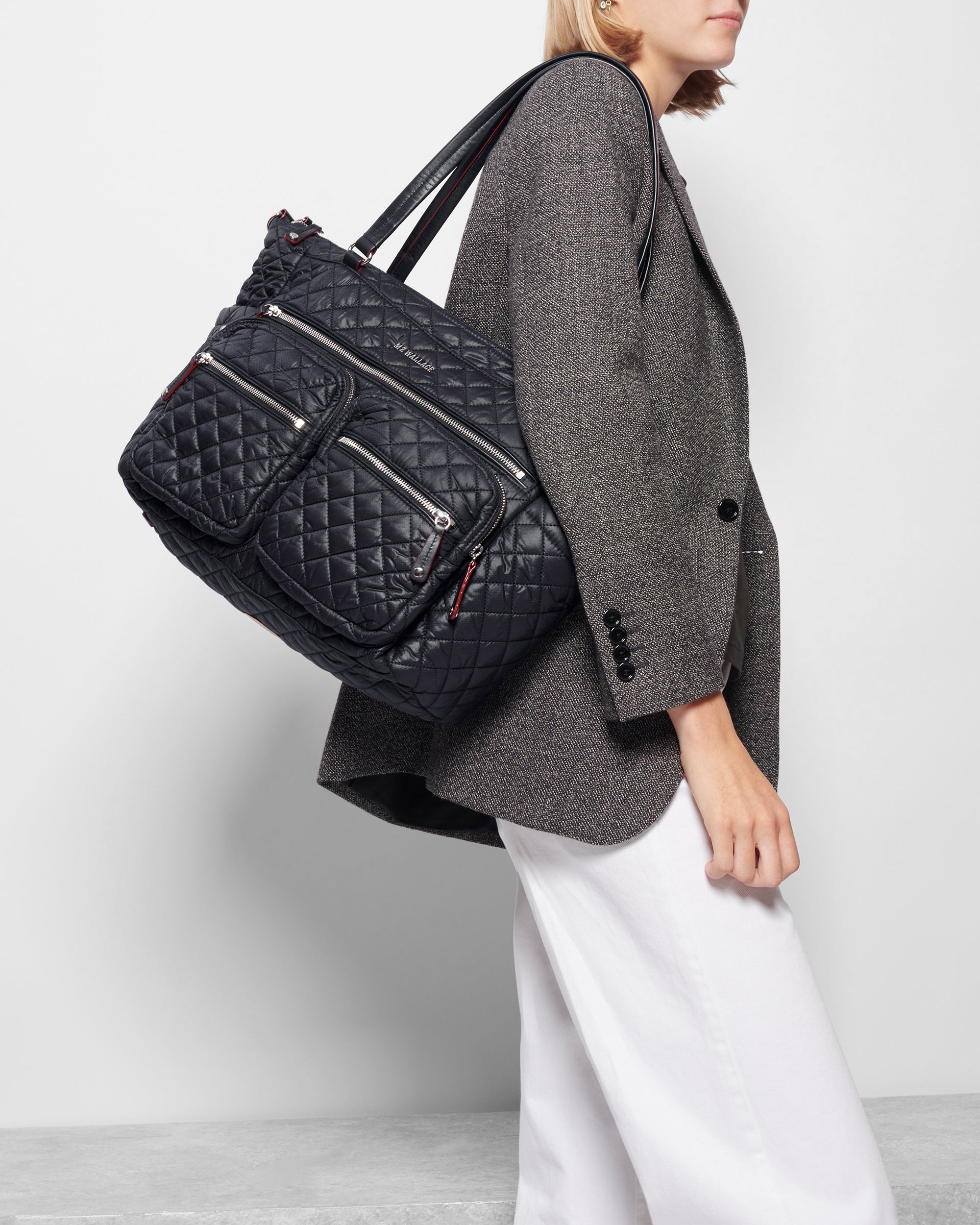 Black Crosby Traveler Duffel - Image 2