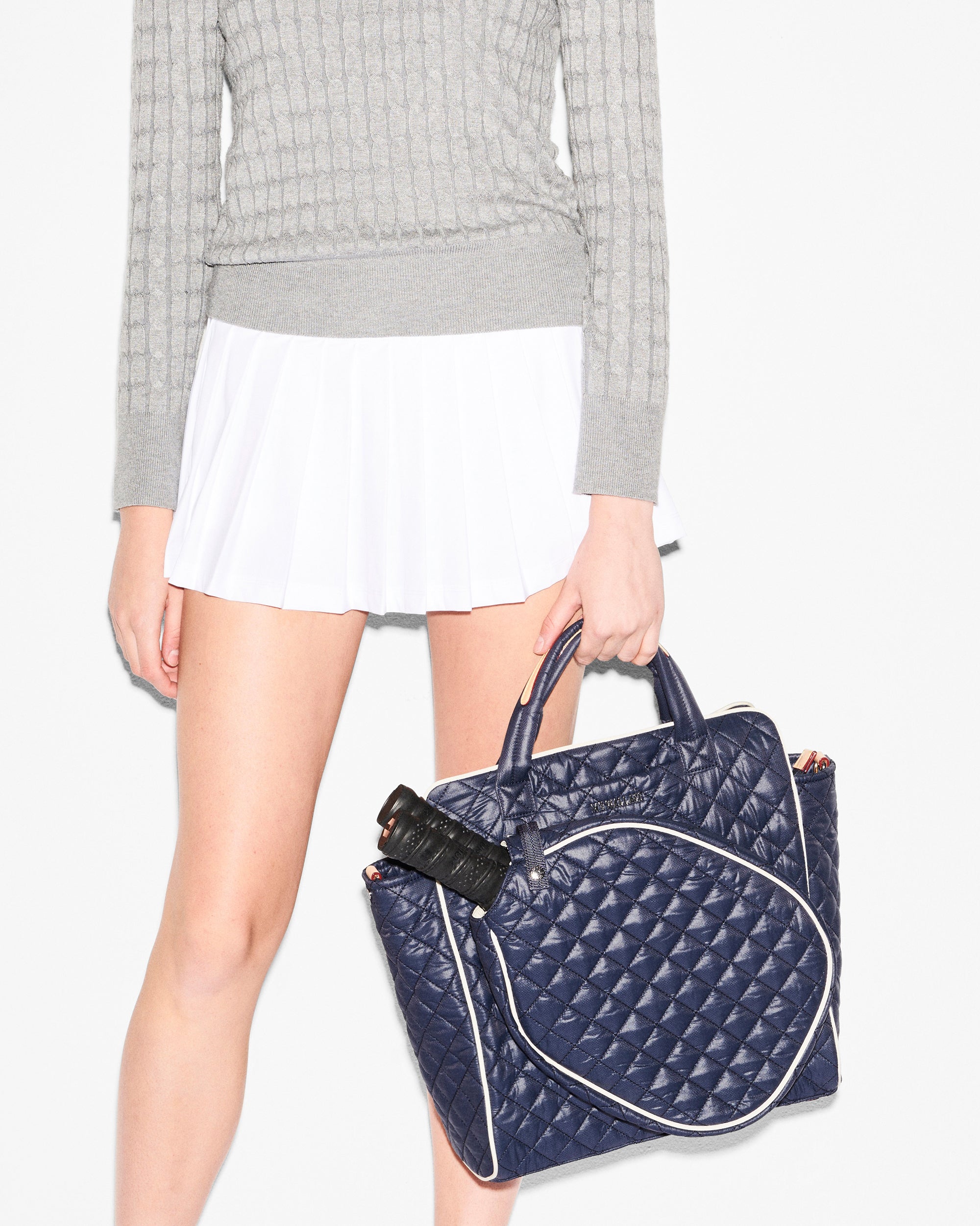 Navy/Ecru Pickleball Tote - Image 3