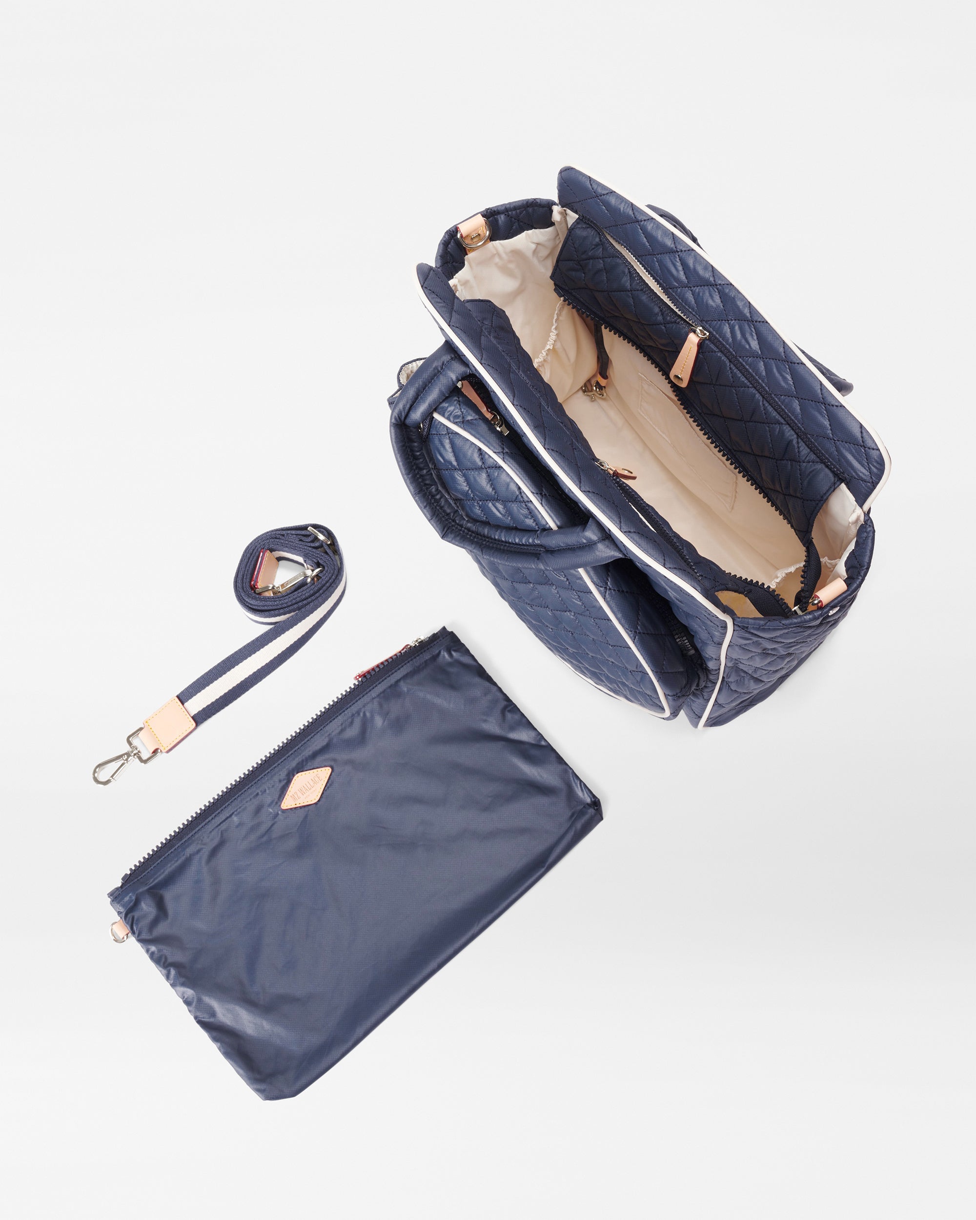 Navy/Ecru Pickleball Tote - Image 5