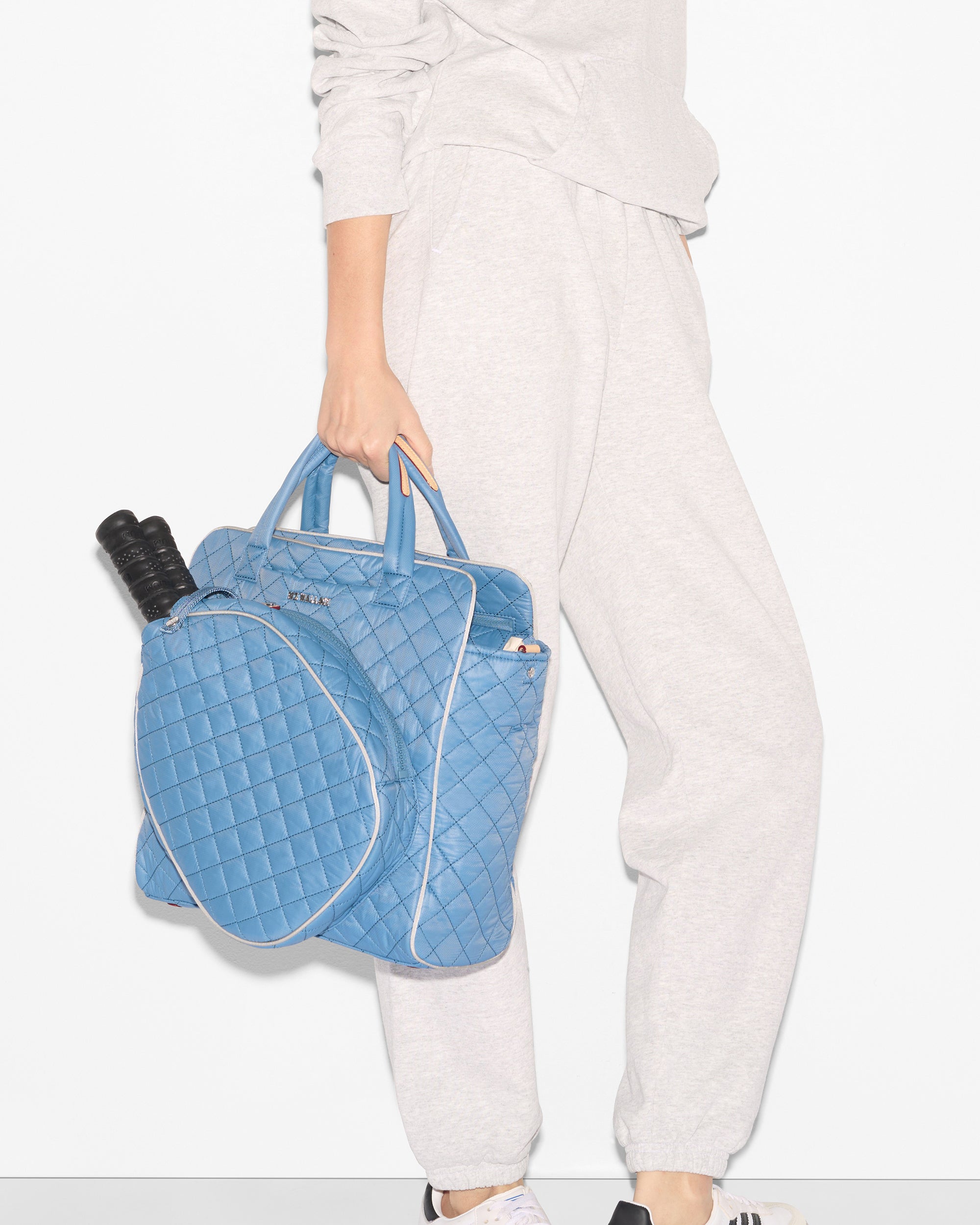 Cornflower Blue/Pebble Pickleball Tote - Image 2