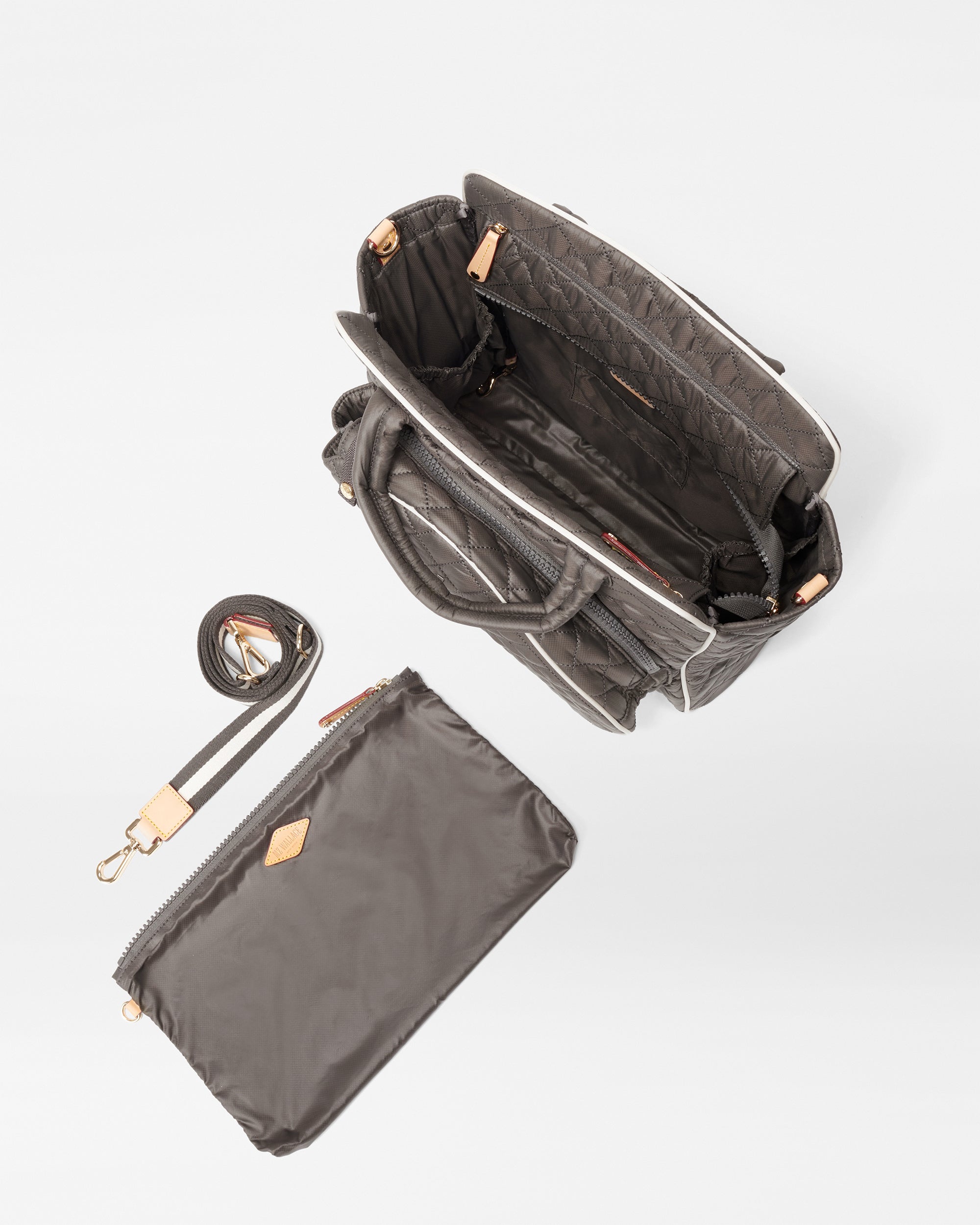 Magnet/Ecru Pickleball Tote - Image 4