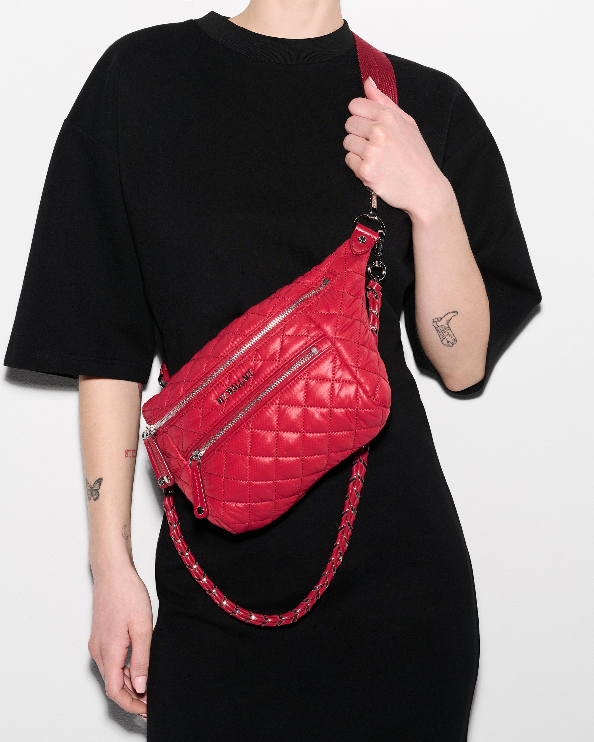 Red Apple Small Crosby Crossbody Sling - Image 2