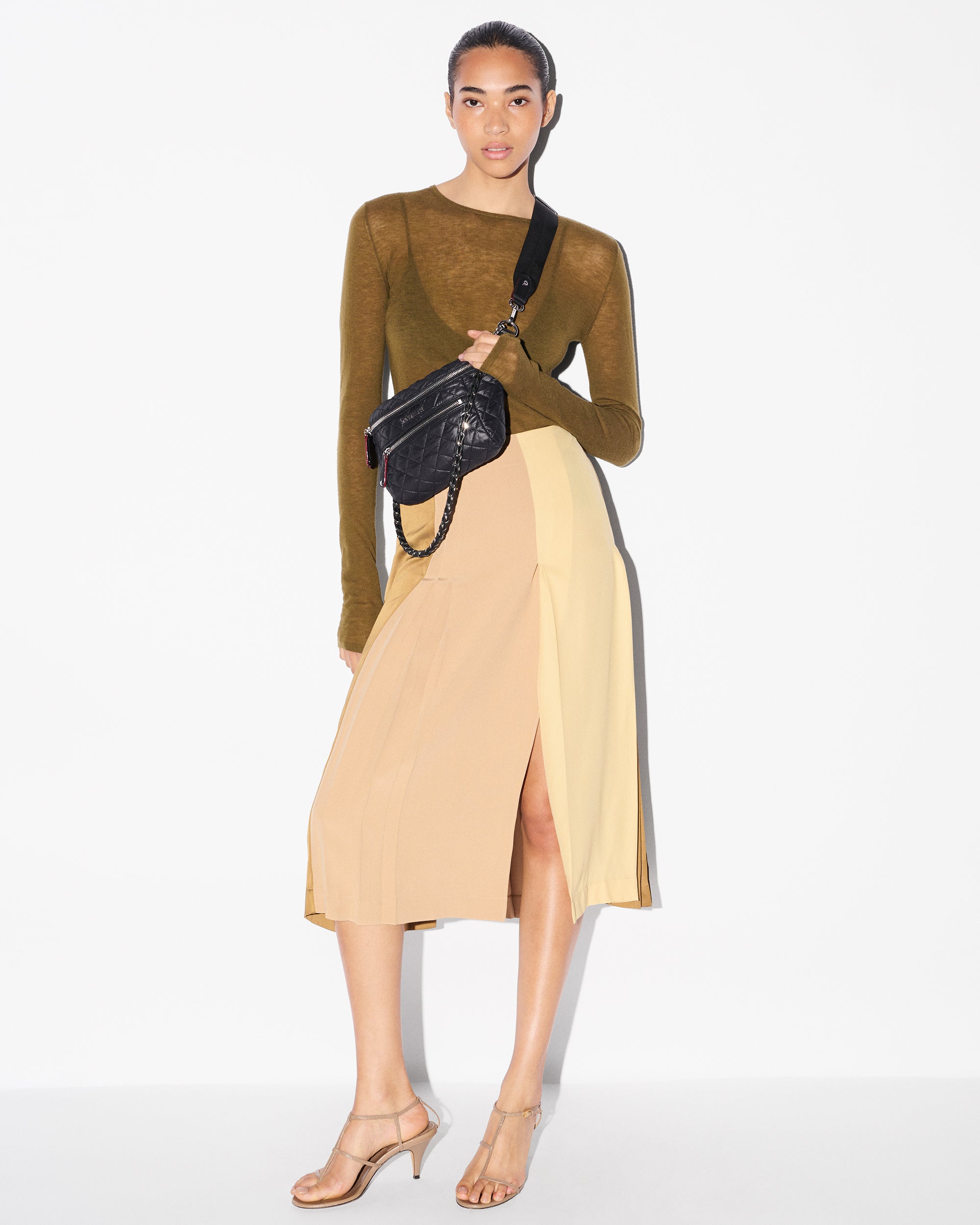 Black Small Crosby Crossbody Sling - Image 2