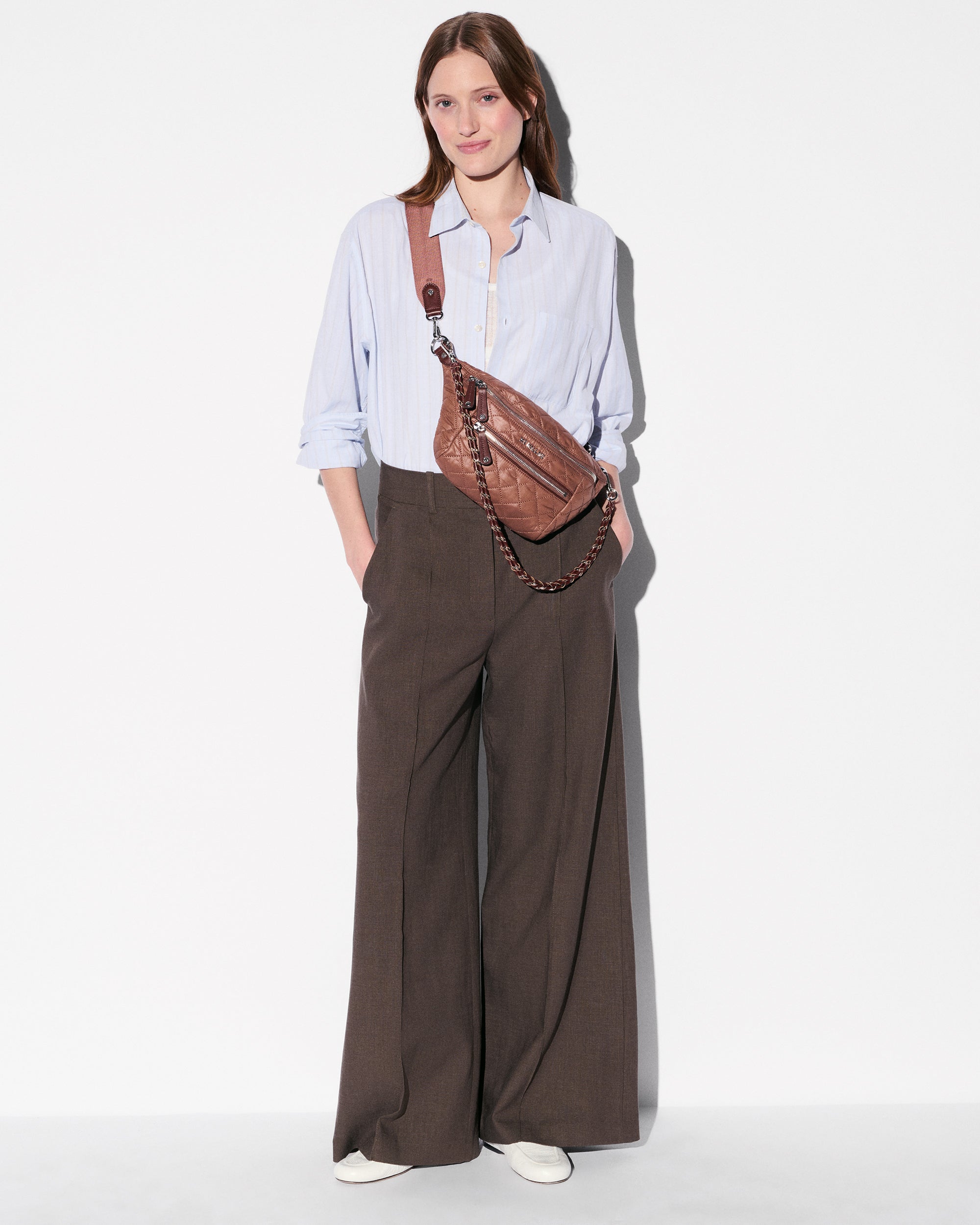 Terracotta Small Crosby Crossbody Sling - Image 4