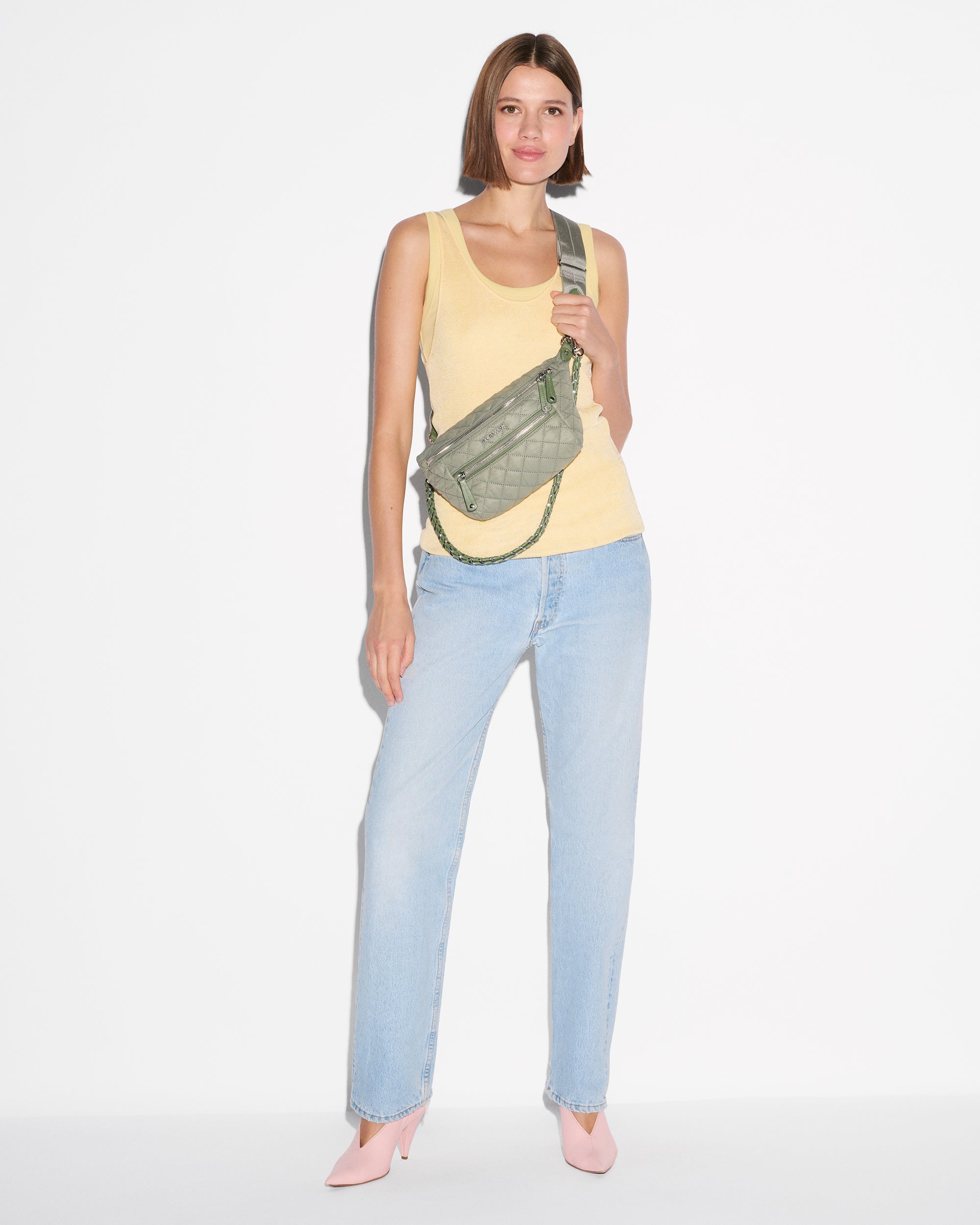 Agave Green Small Crosby Crossbody Sling - Image 2