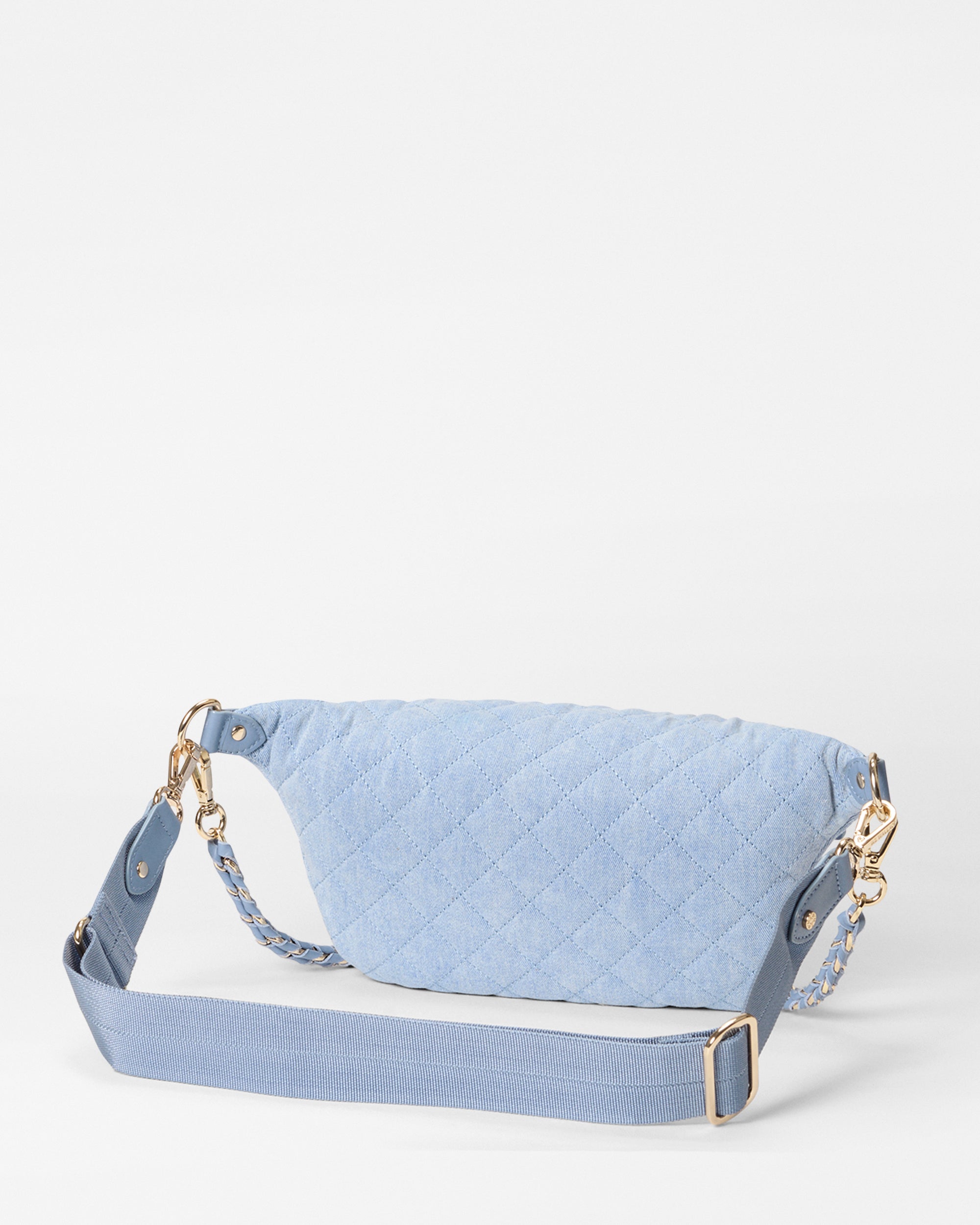 True Light Denim Small Crosby Crossbody Sling - Image 3