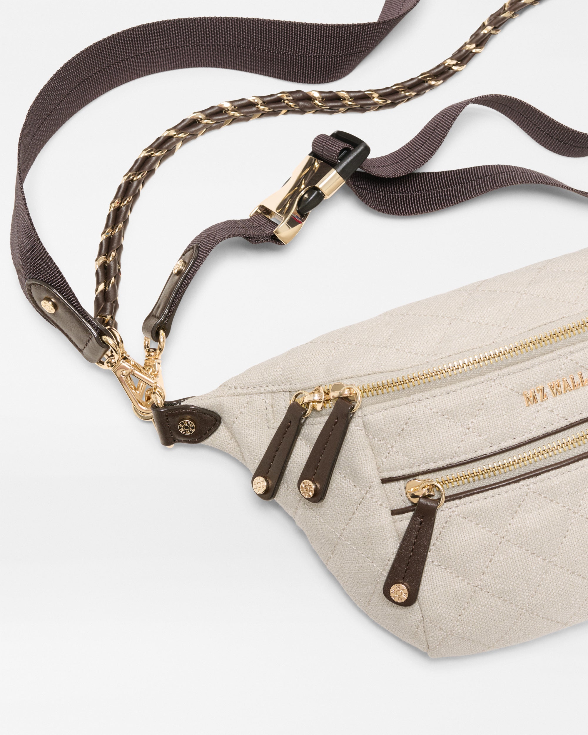 Sandy Linen Small Crosby Crossbody Sling - Image 4