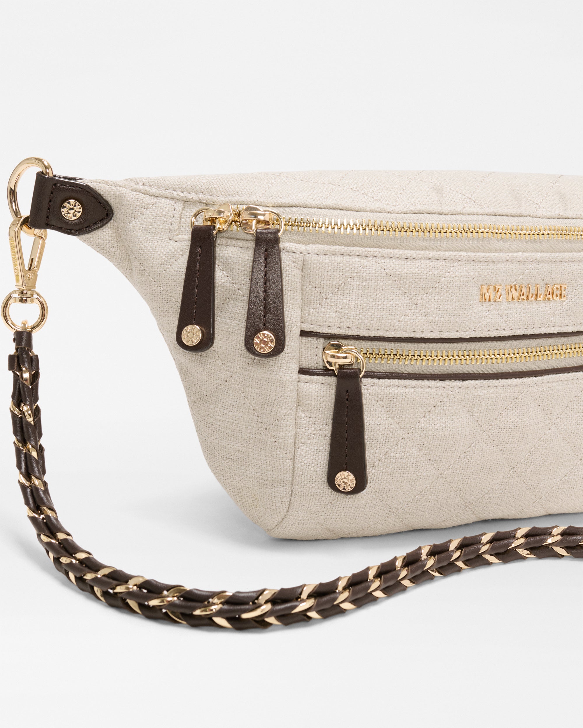 Sandy Linen Small Crosby Crossbody Sling - Image 5