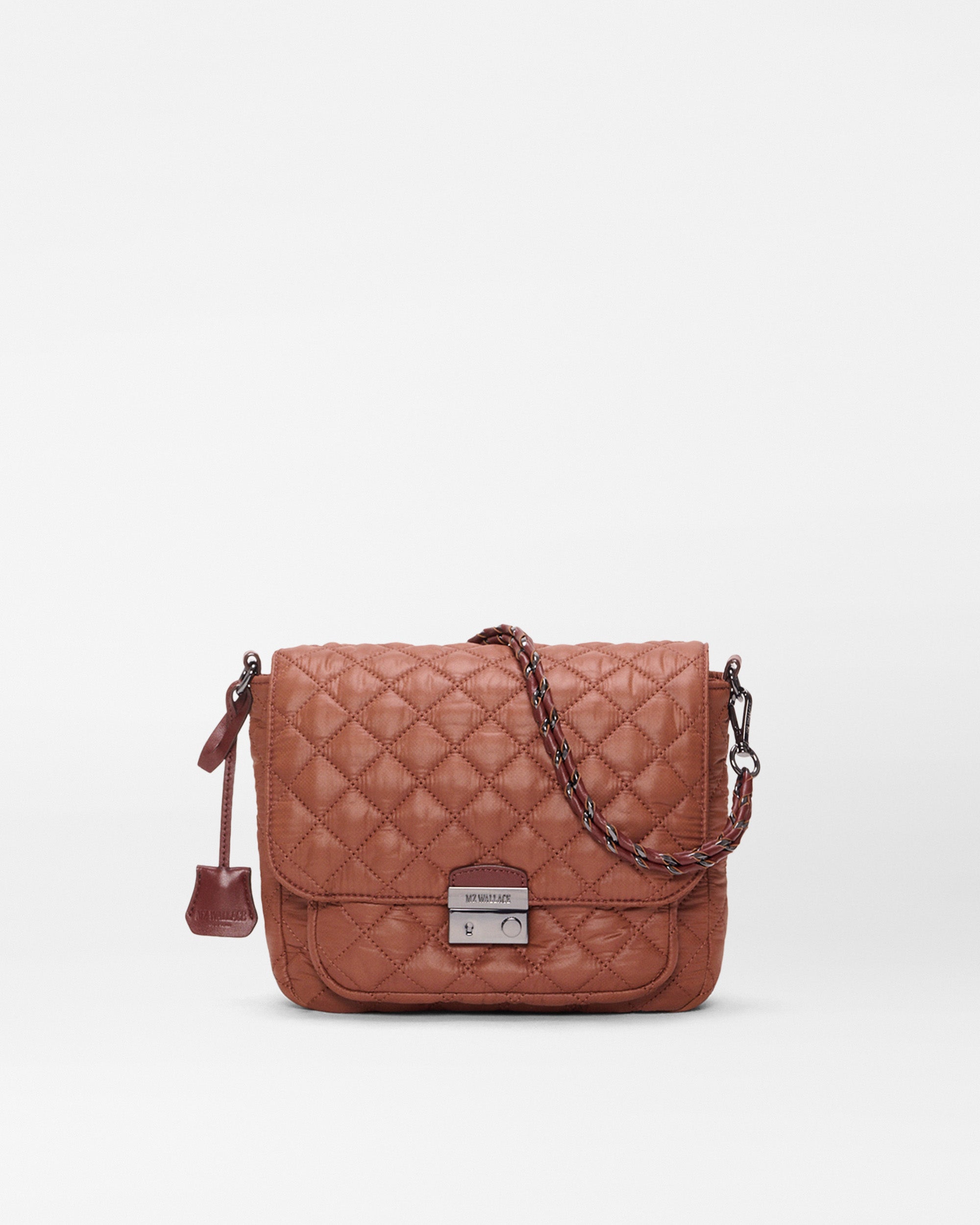Terracotta Medium Crosby Lock Crossbody