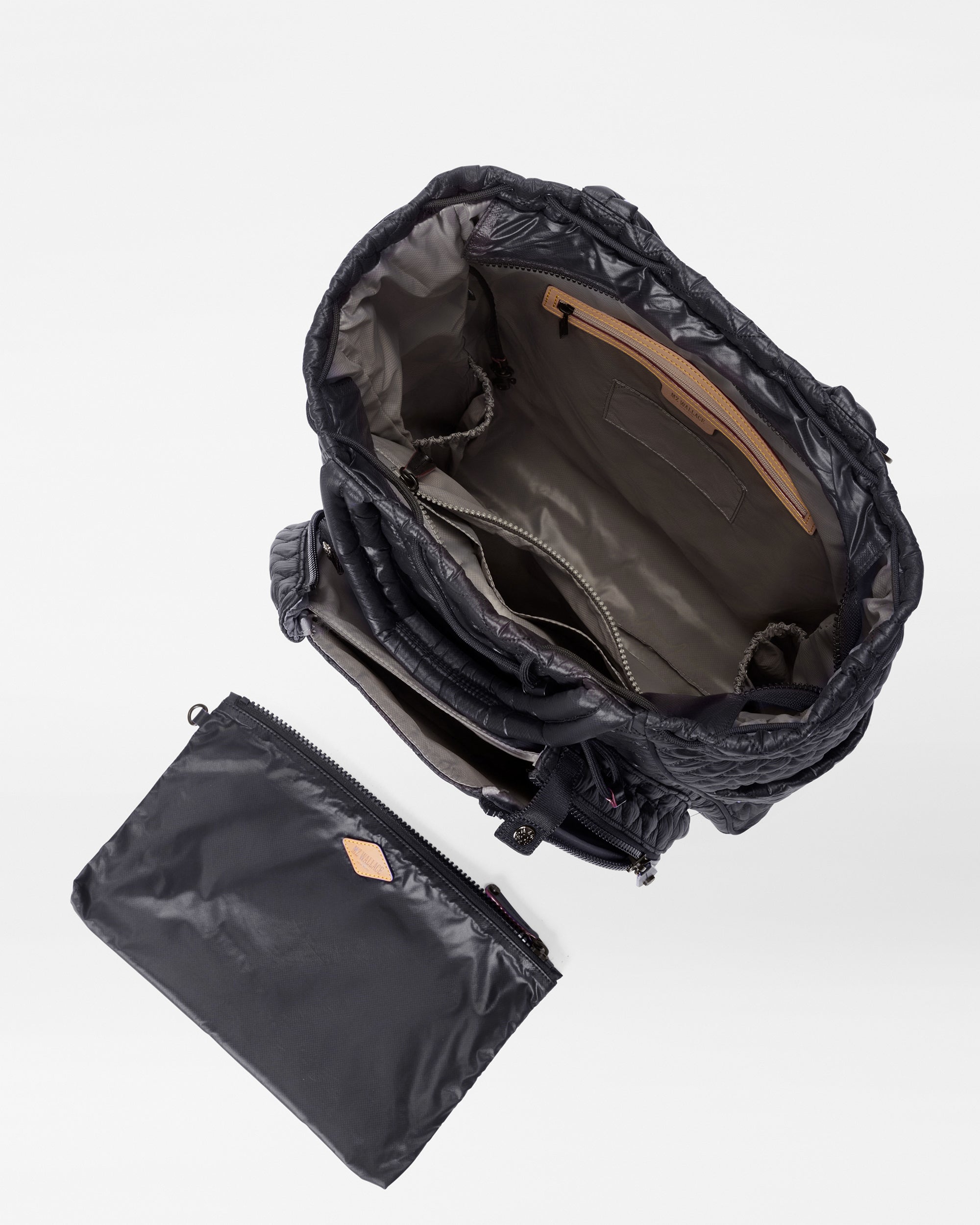Black Doubles Tennis Convertible Backpack - Image 4