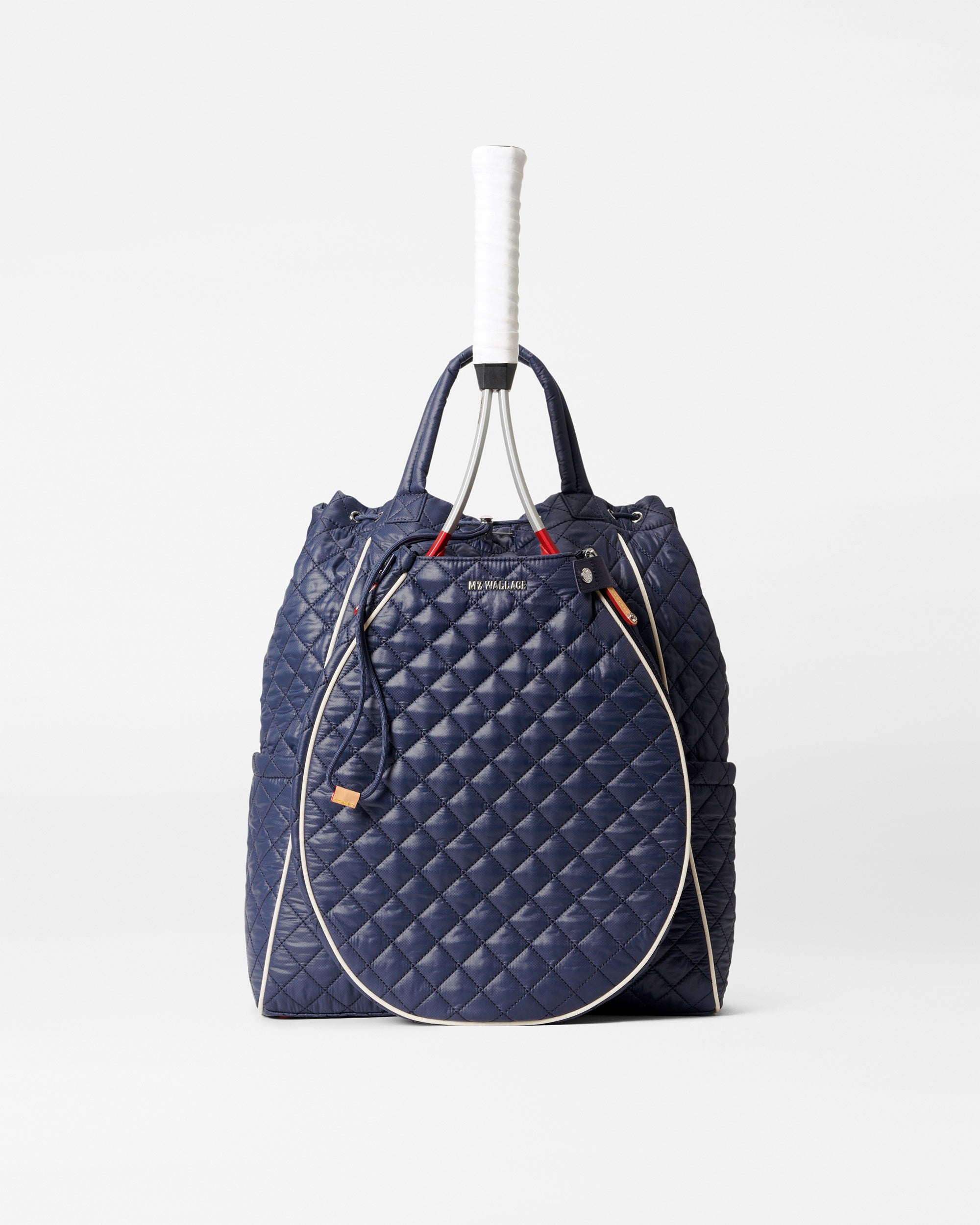 Navy/Ecru Doubles Tennis Convertible Backpack
