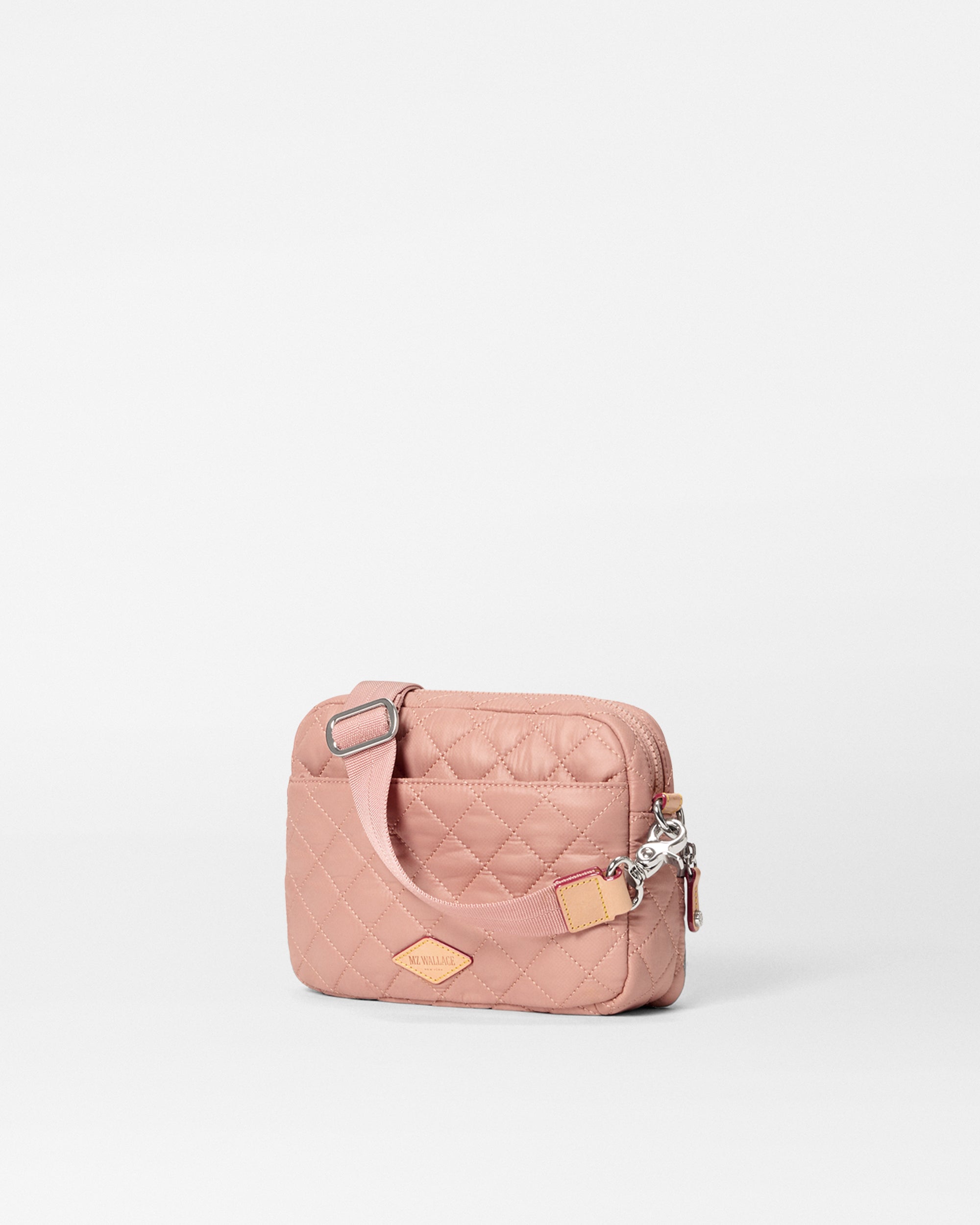 Dusty Rose Small Metro Camera Crossbody Bag - Image 3