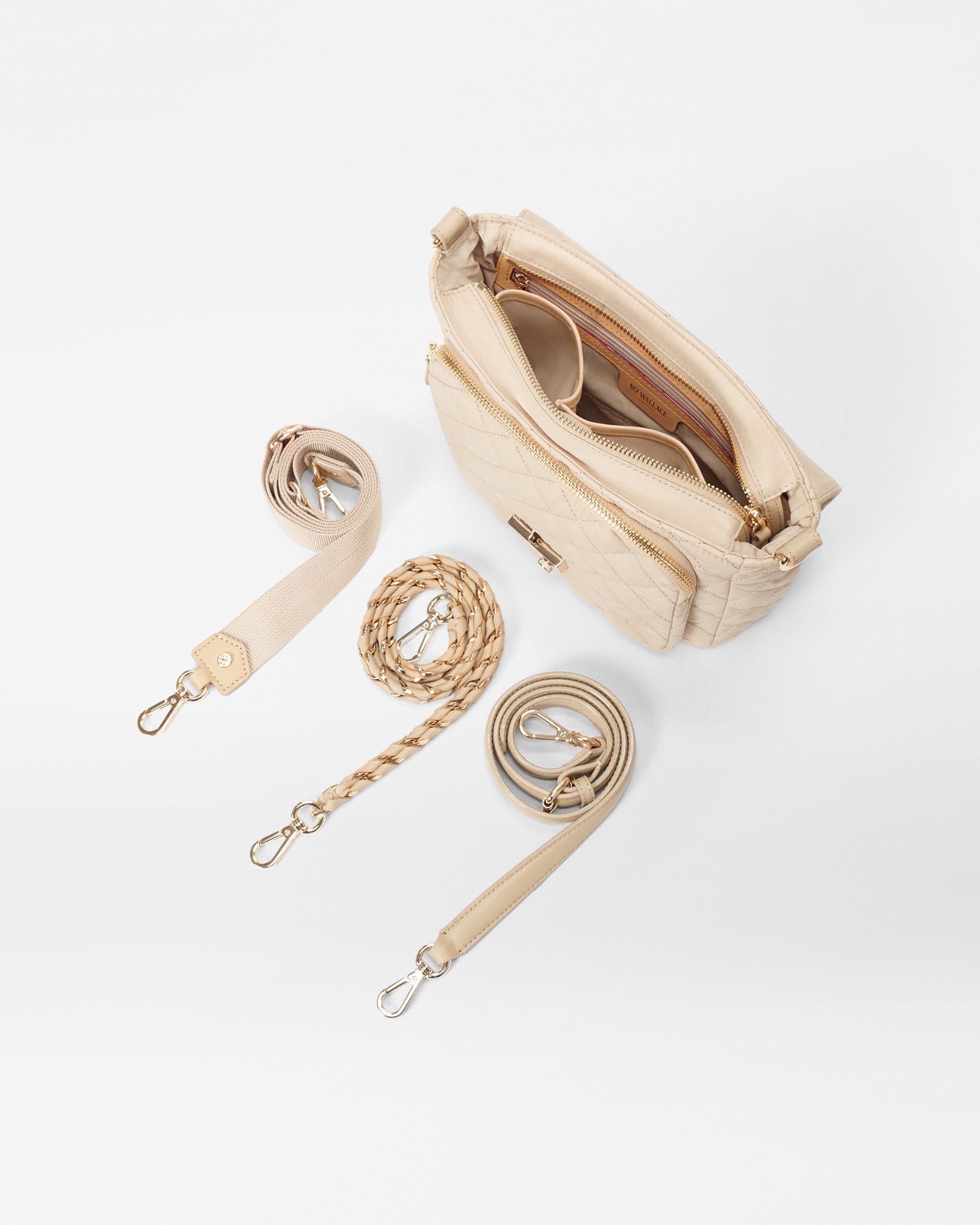 Sand Medium Crosby Lock Crossbody - Image 4