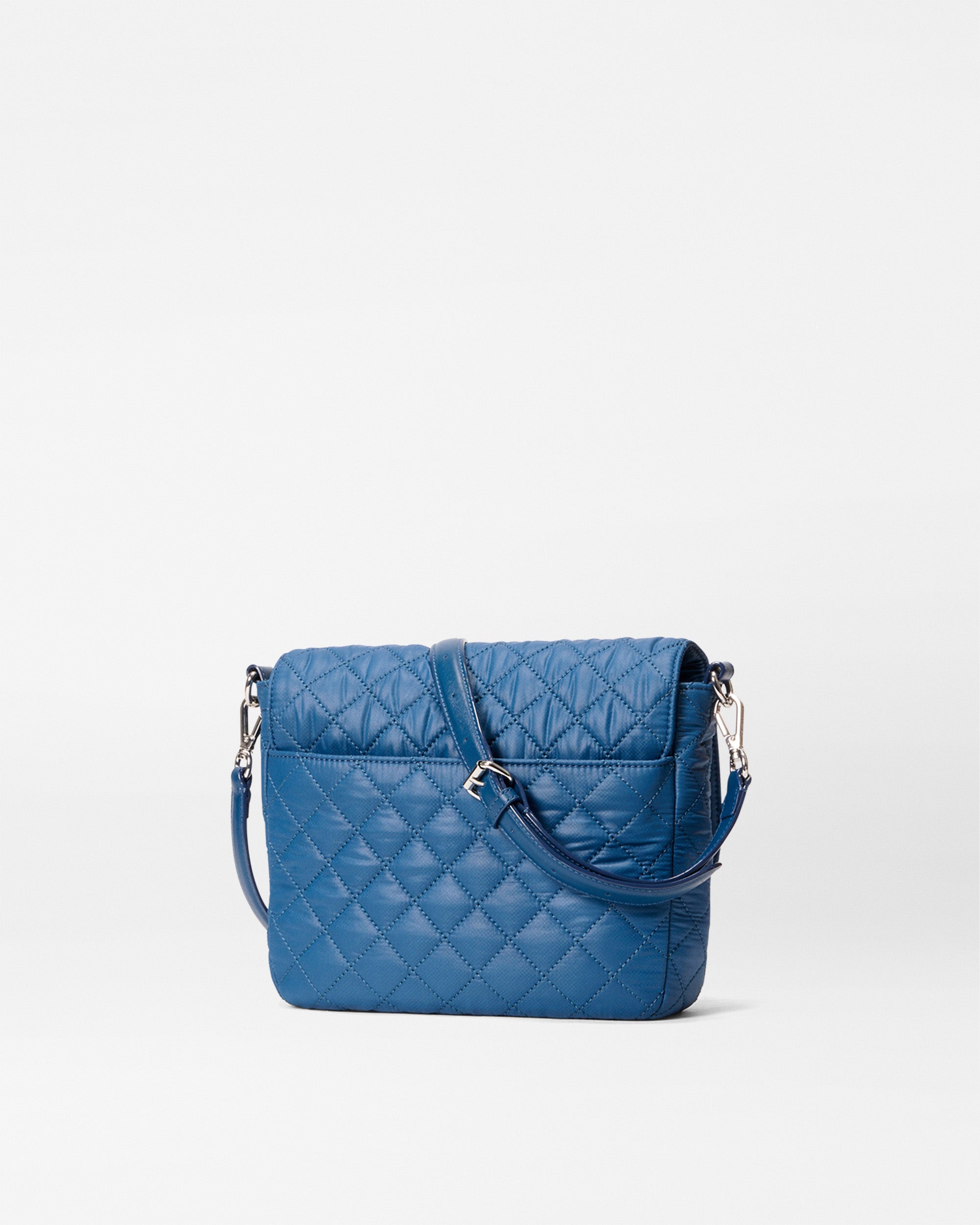 French Blue Medium Crosby Lock Crossbody - Image 3