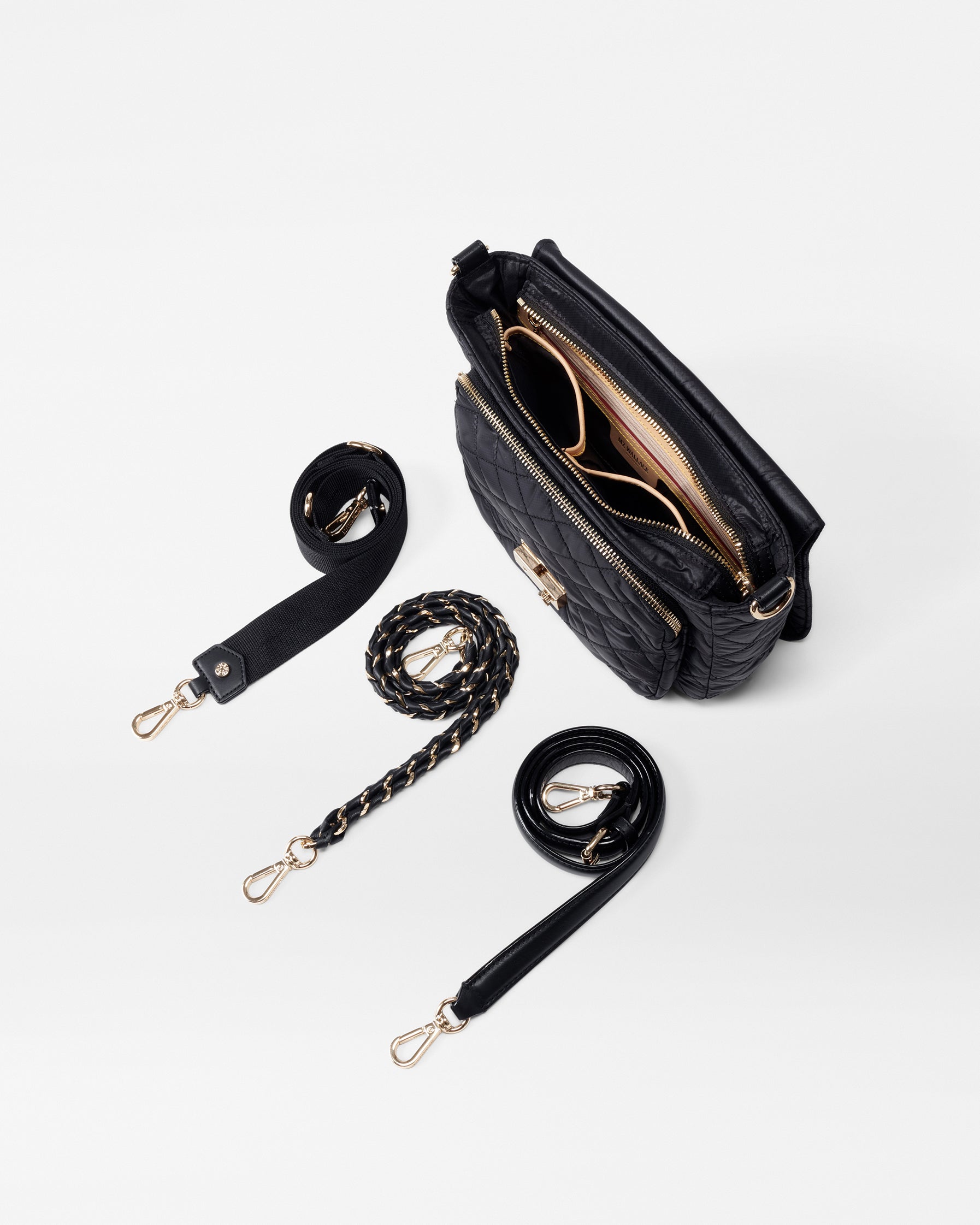 Black Medium Crosby Lock Crossbody - Image 6