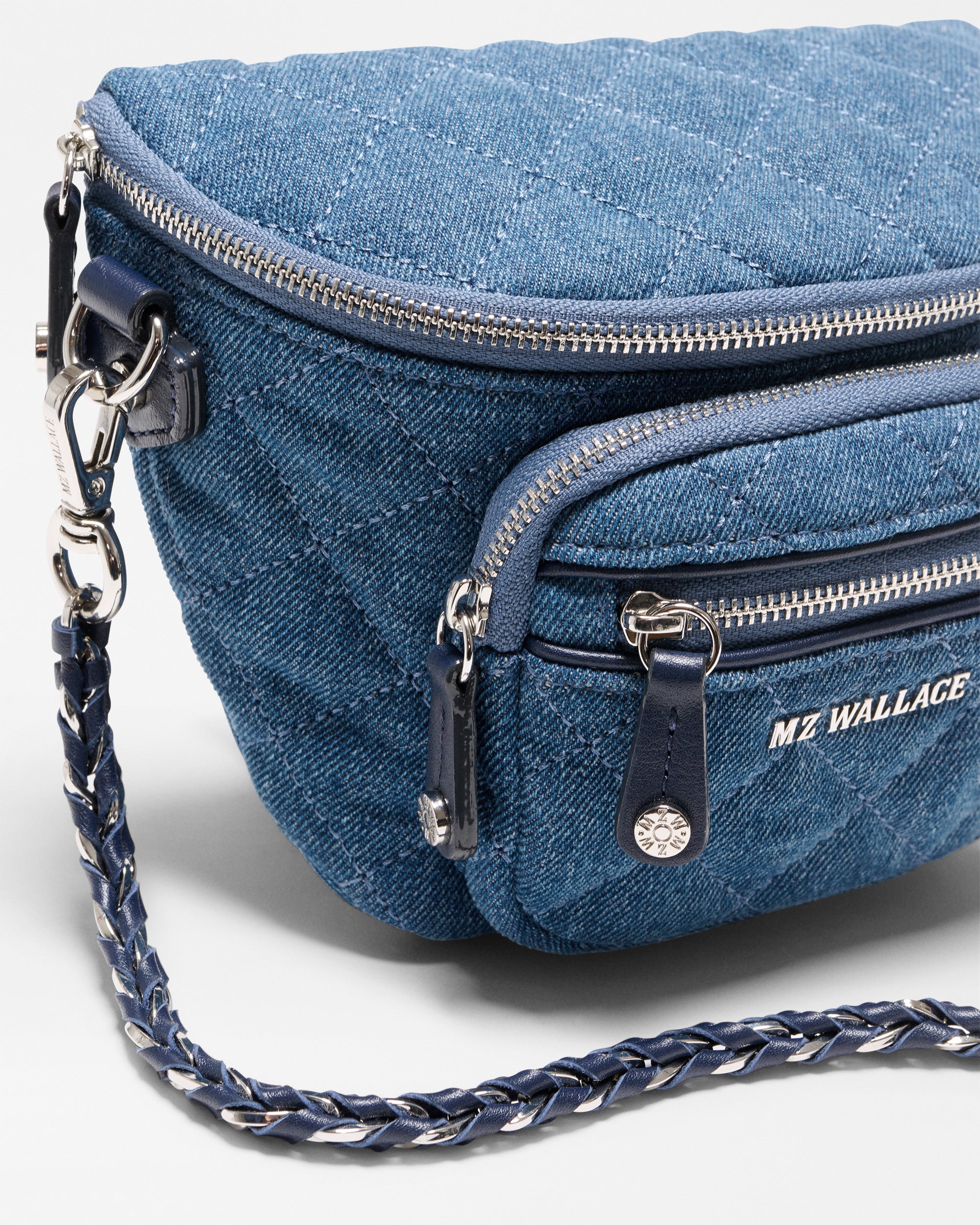 True Blue Denim Micro Crosby Sling - Image 6