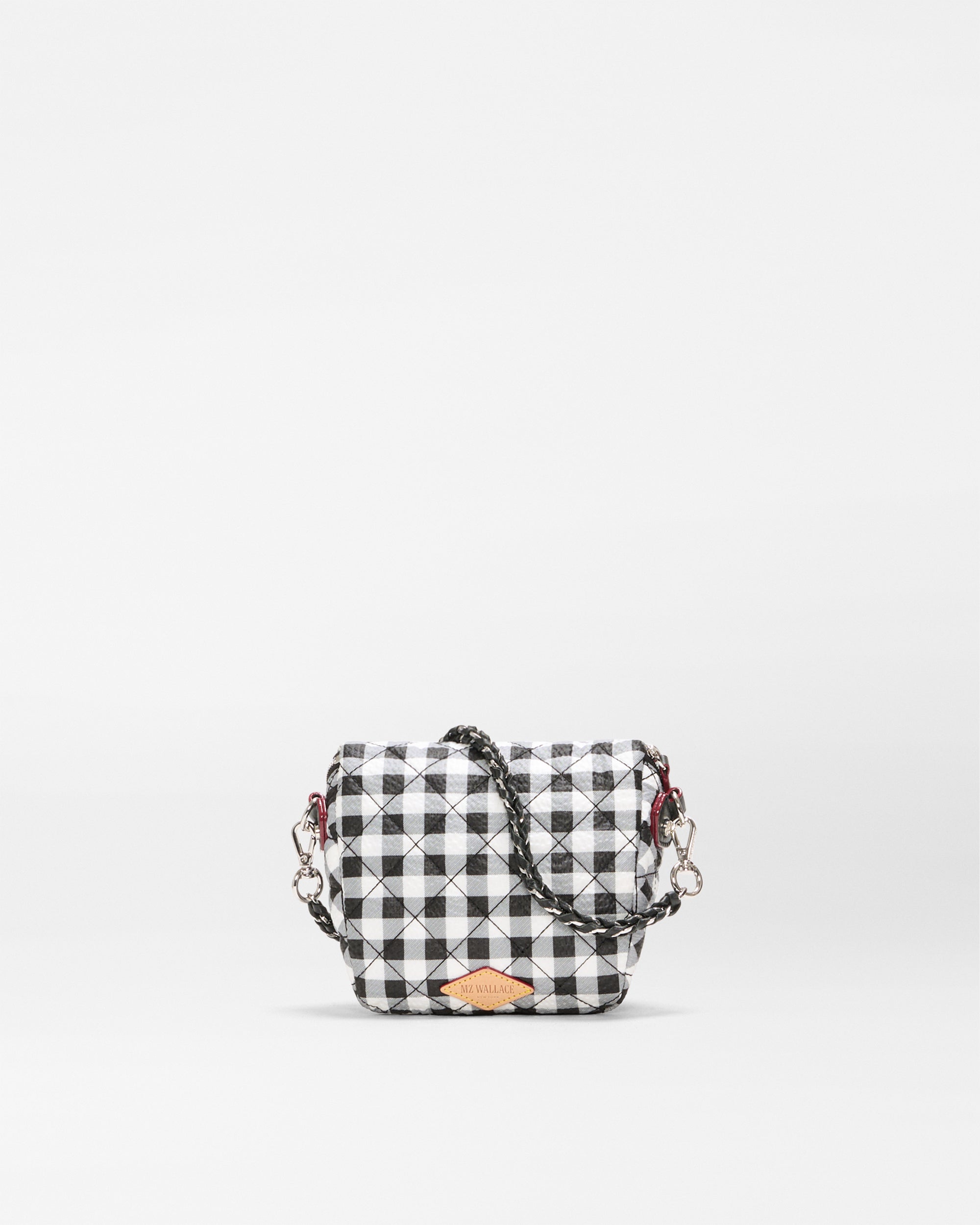 Black/White Gingham Micro Crosby Sling - Image 3