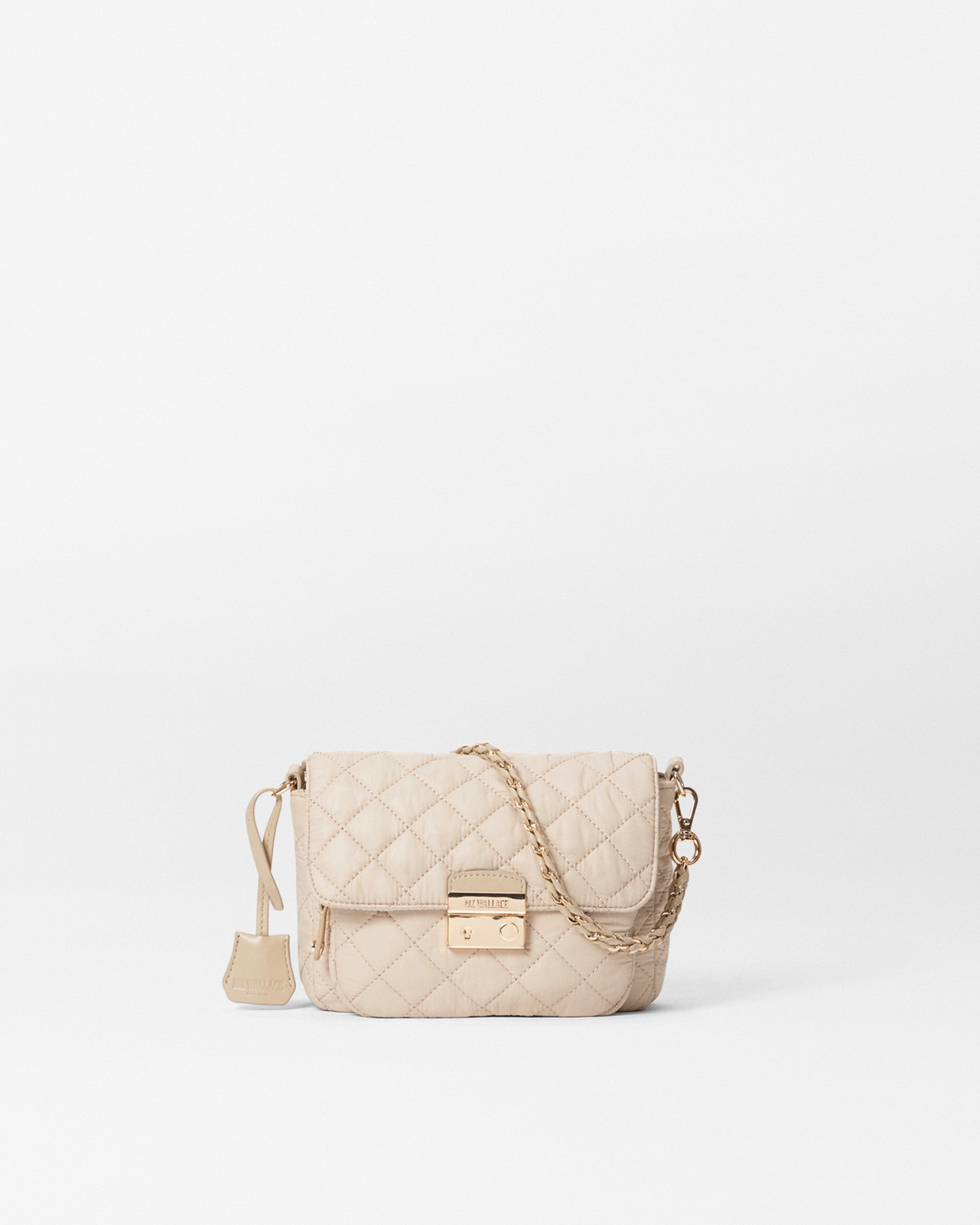 Sand Small Crosby Lock Crossbody