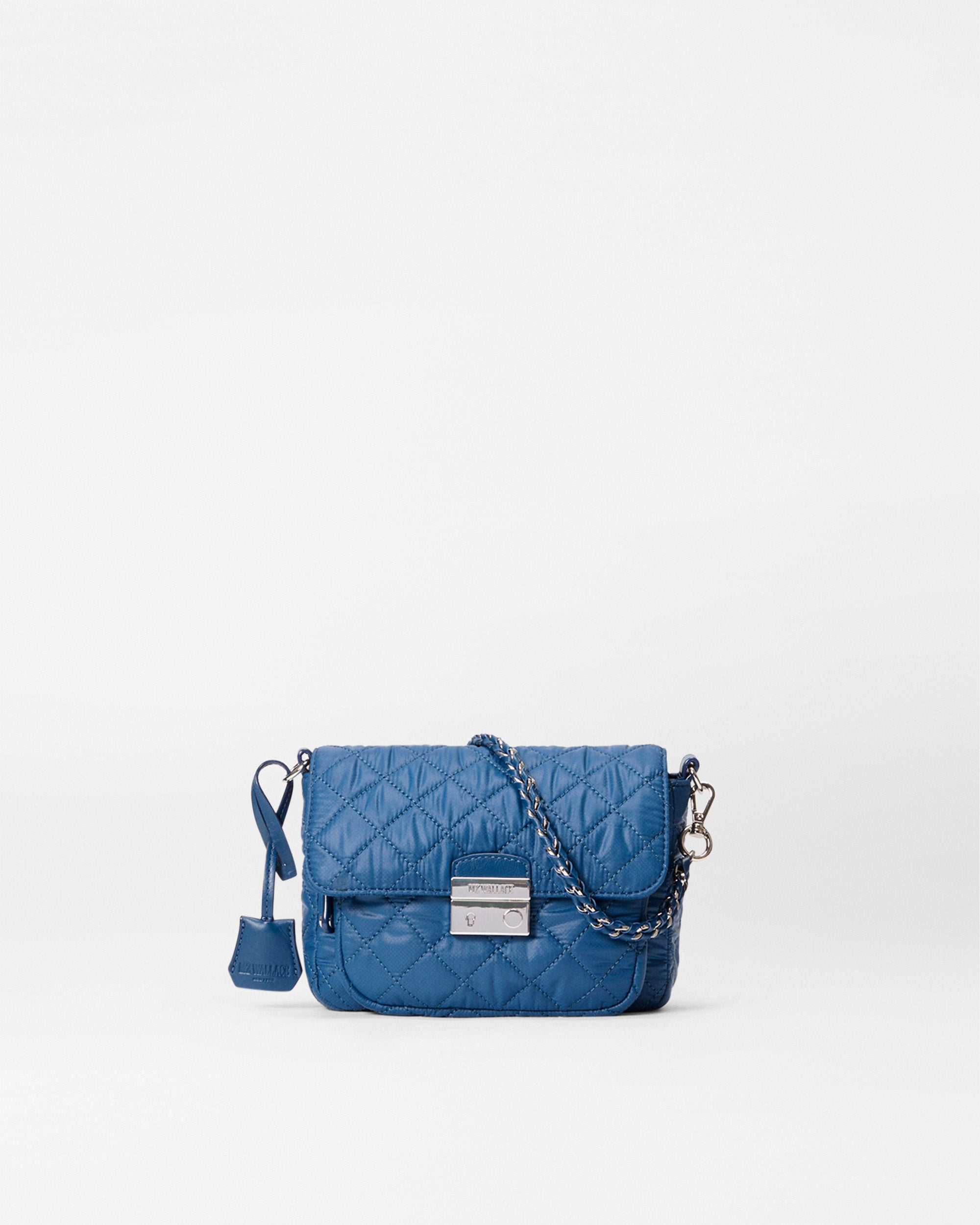 French Blue Small Crosby Lock Crossbody