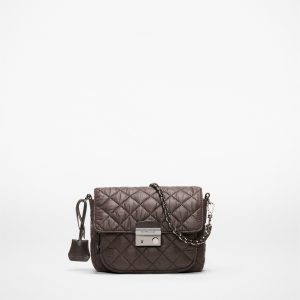 Espresso Small Crosby Lock Crossbody