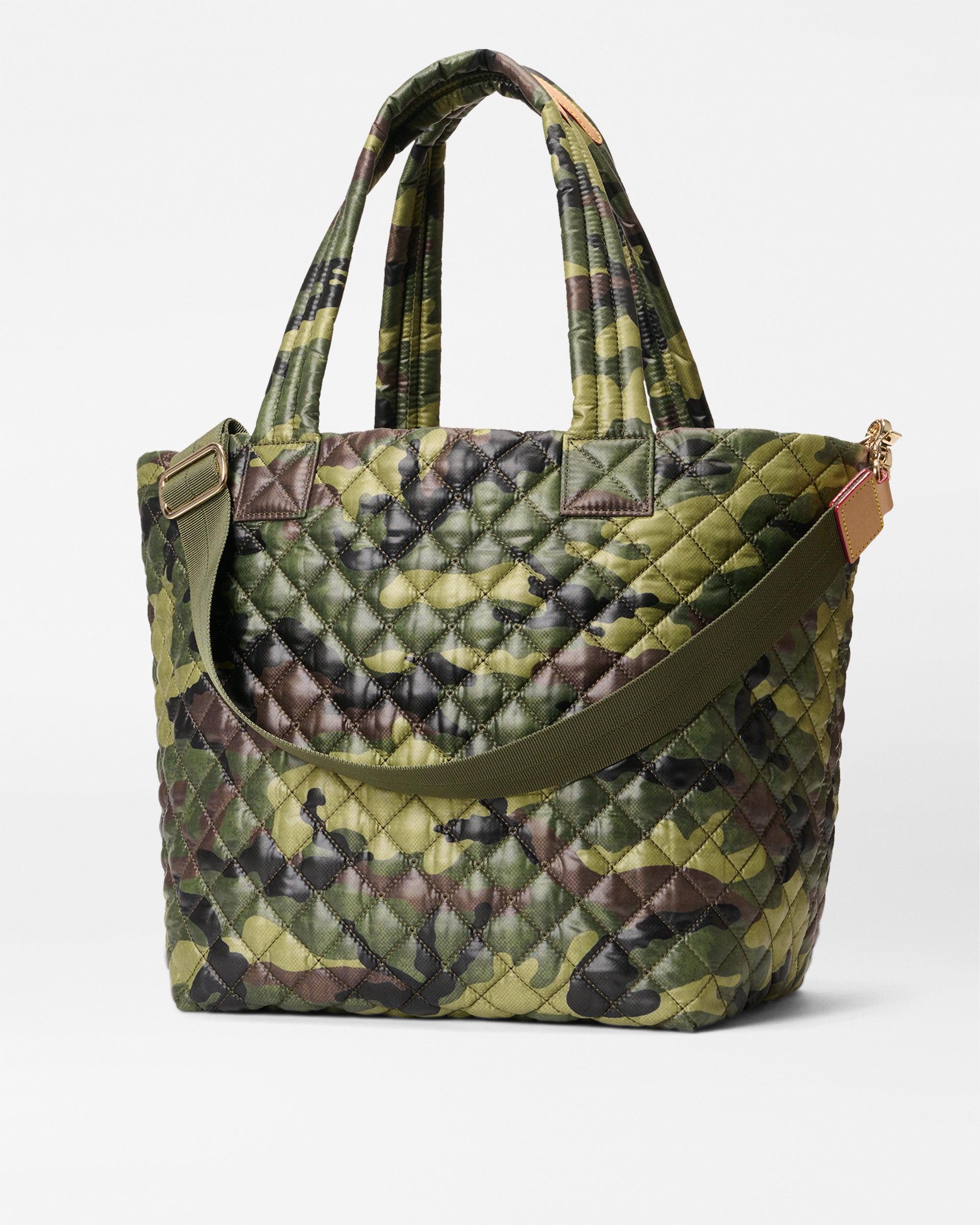 Green Camo Simple Metro Tote - Image 3
