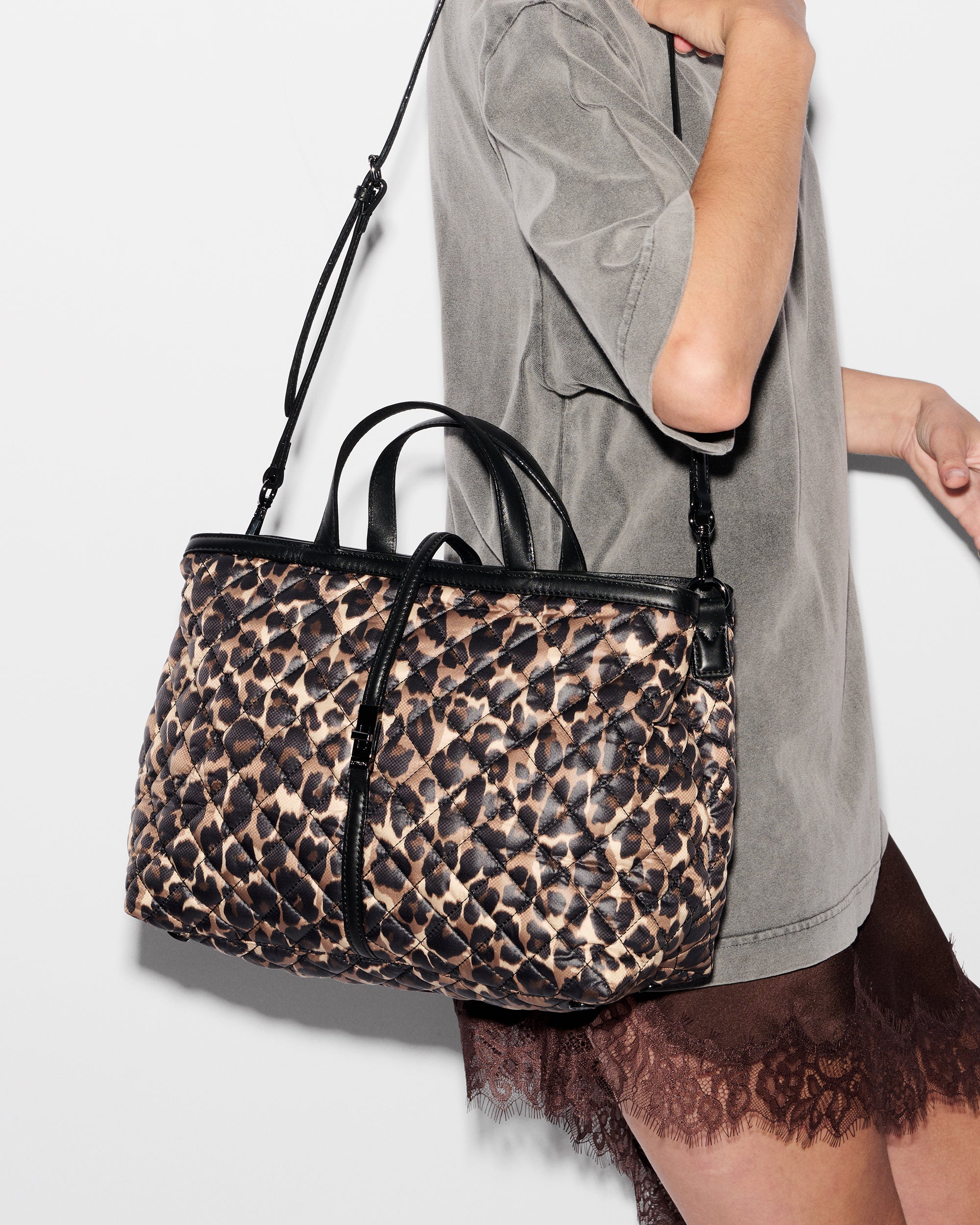 Leopard Medium Astor Top Handle - Image 6