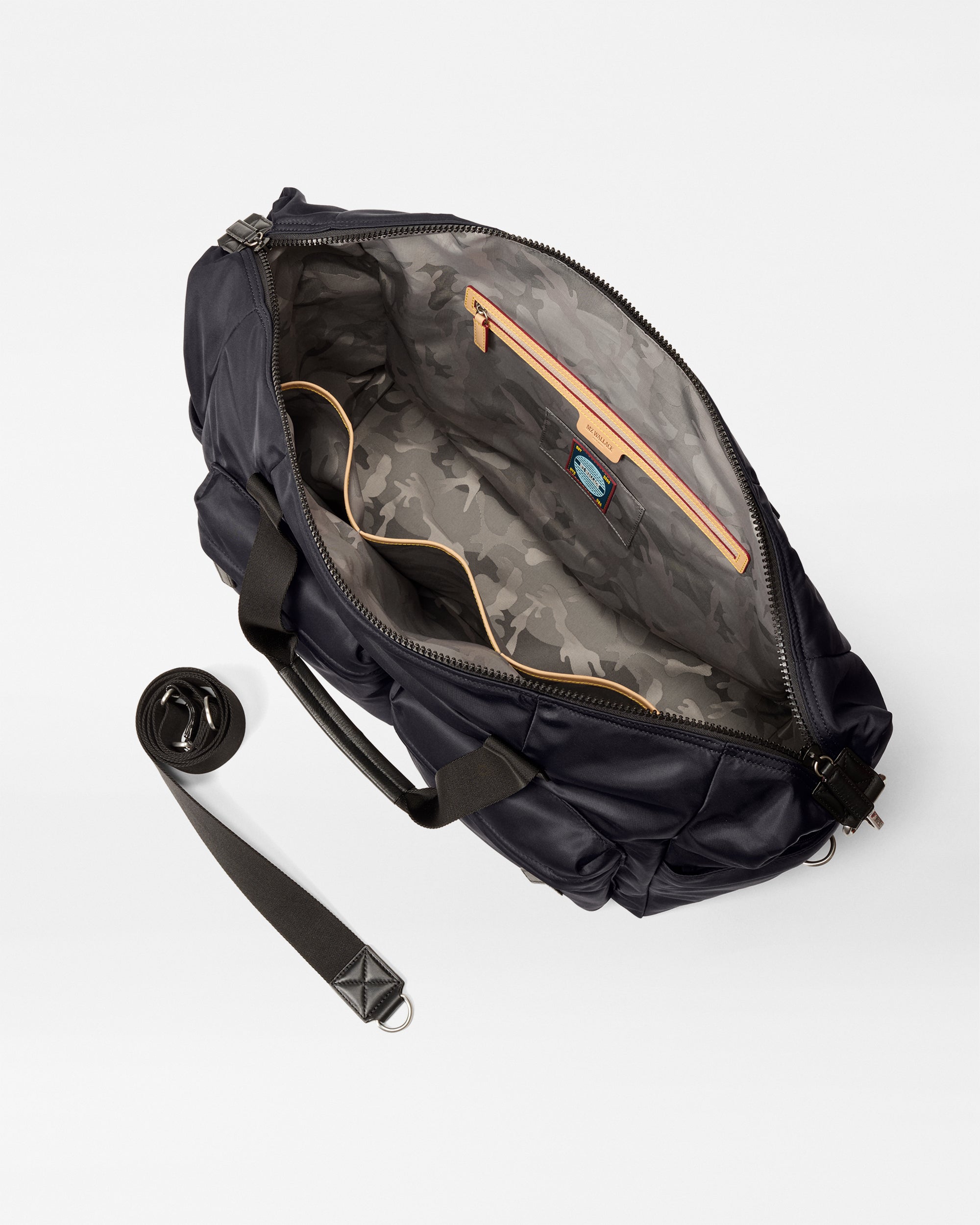 Black Large Bleecker Travel Duffle - Image 4