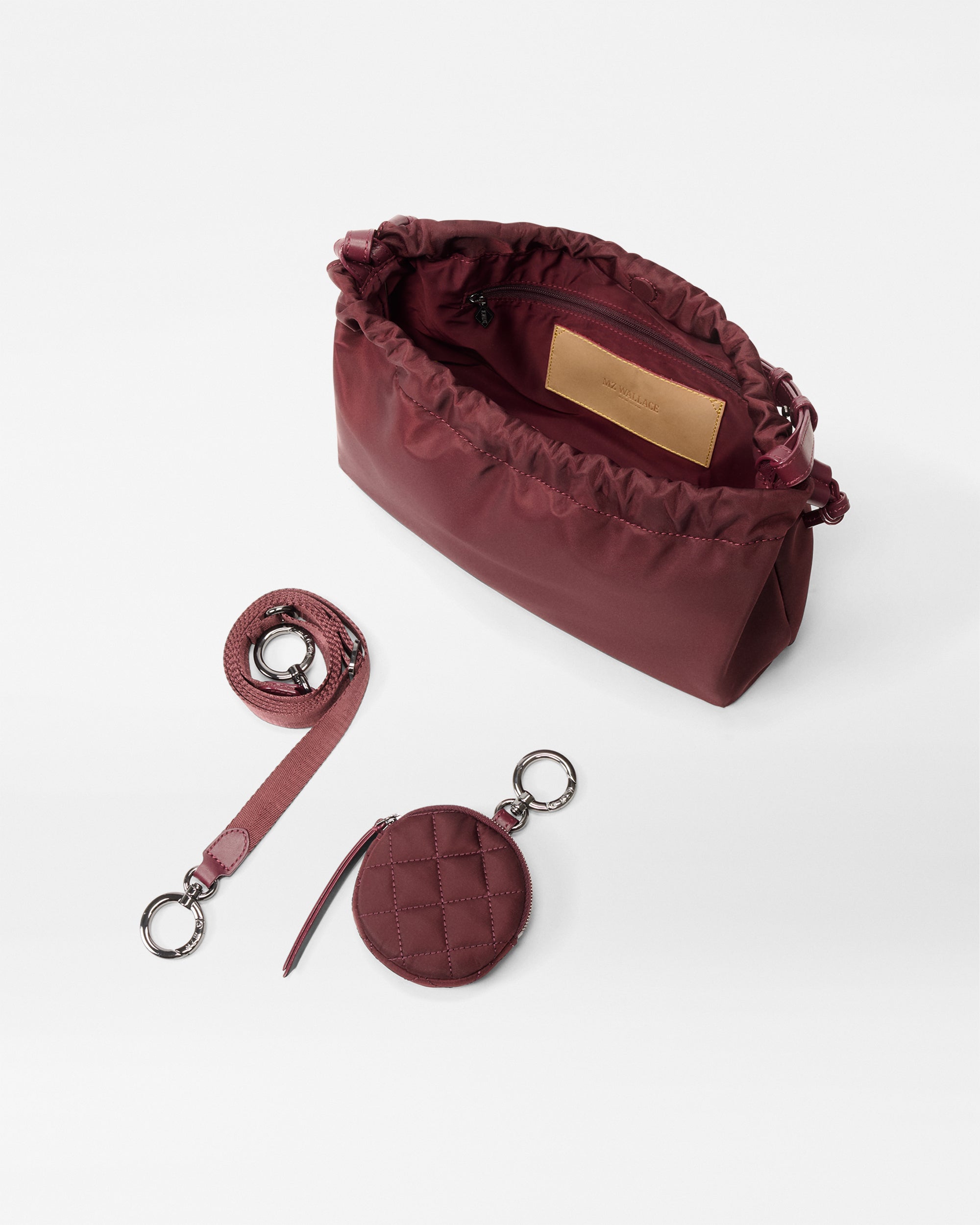 Bordeaux Small Waverly Shoulder - Image 4