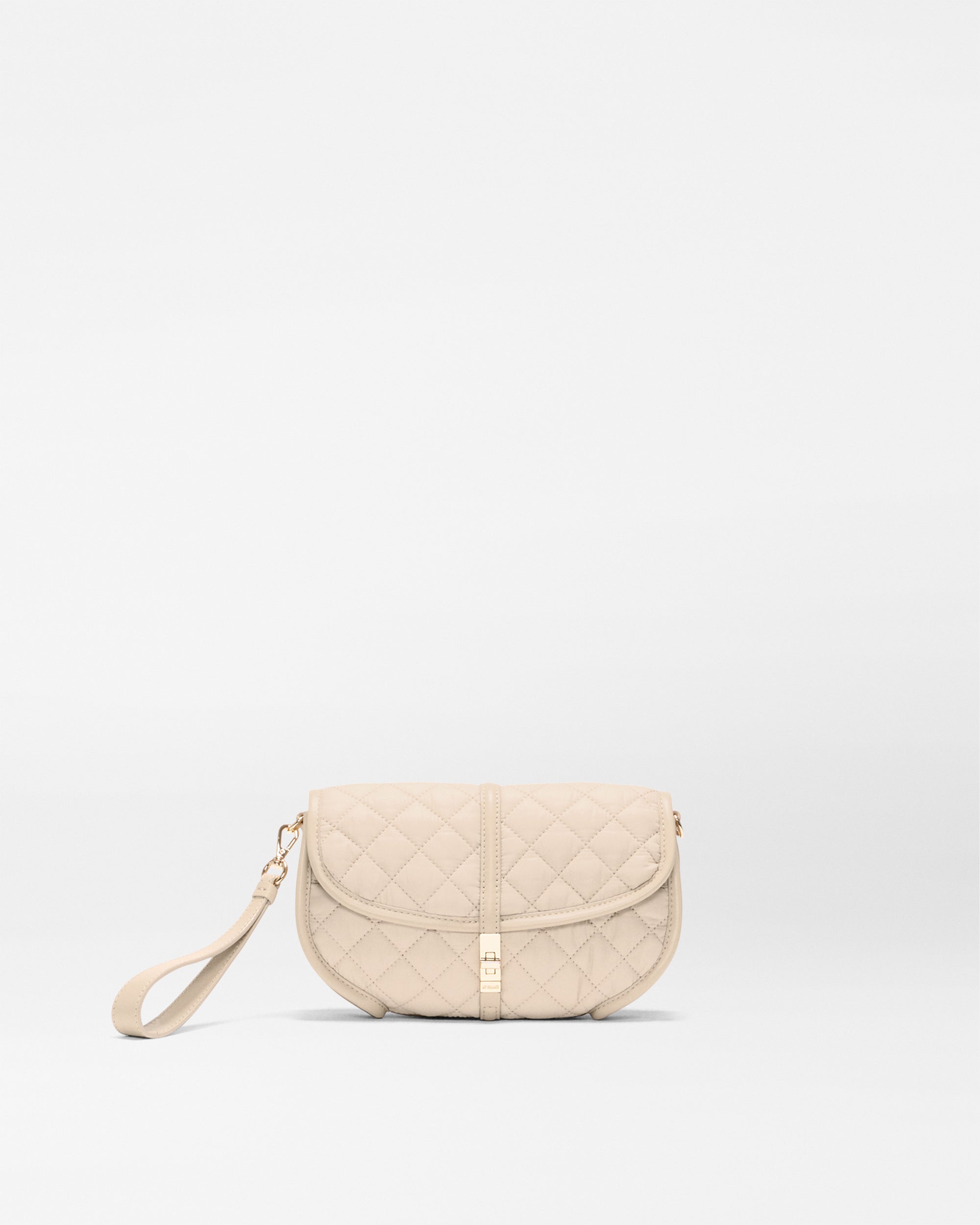 Sand Small Astor Convertible Clutch