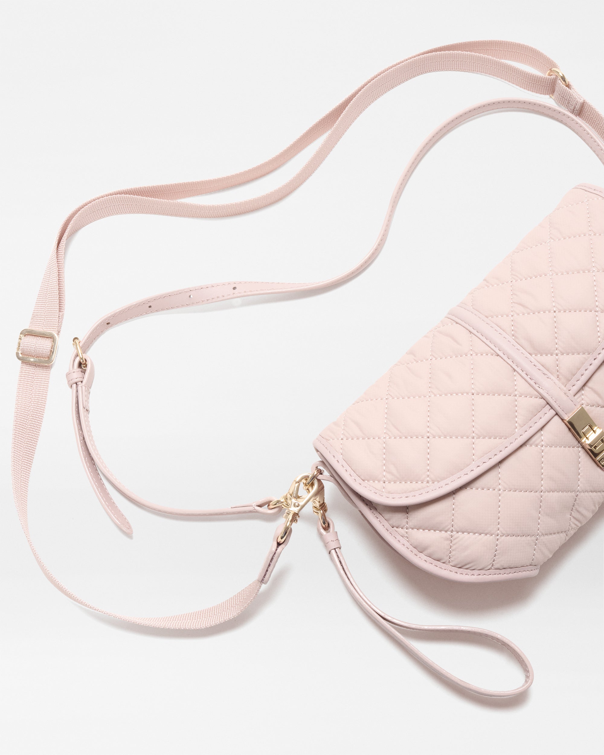 City Pink Small Astor Convertible Clutch - Image 6