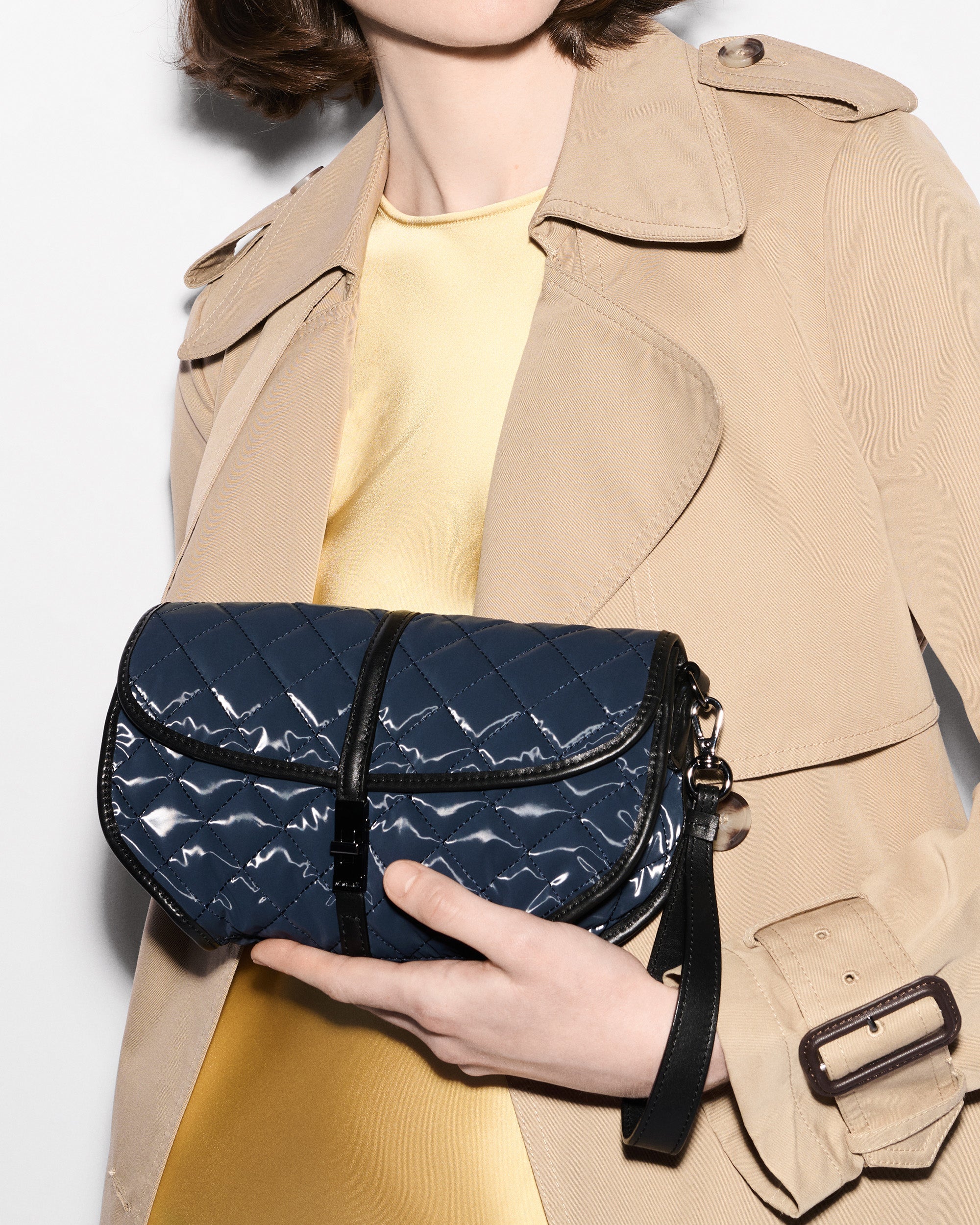 Ink Liquid Small Astor Convertible Clutch - Image 3