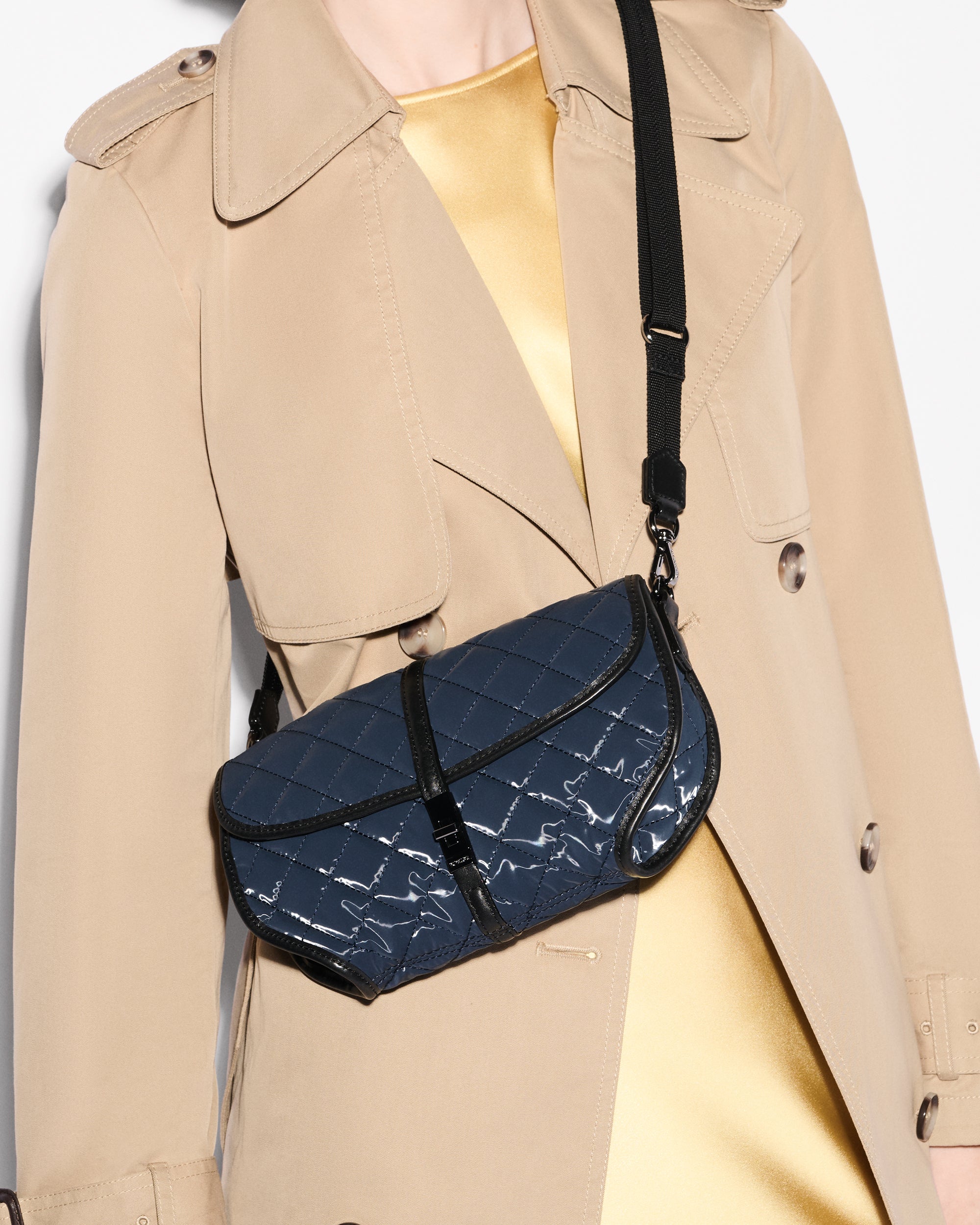 Ink Liquid Small Astor Convertible Clutch - Image 2