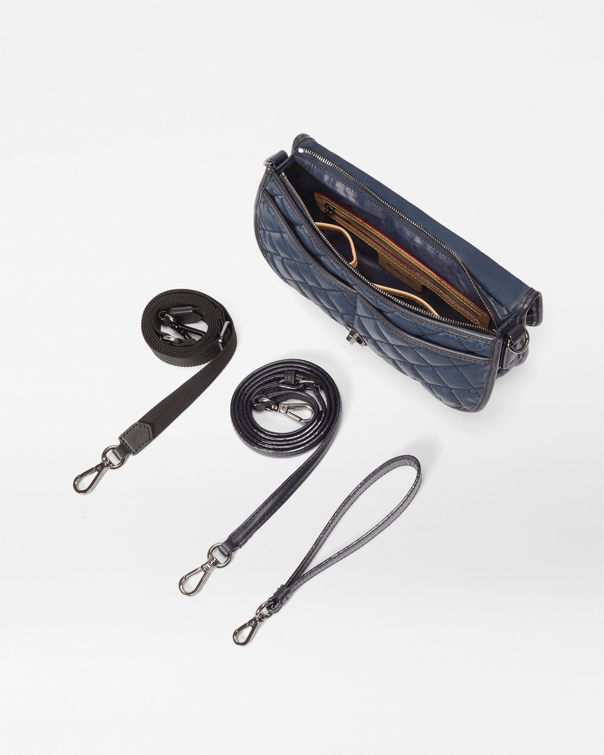 Ink Liquid Small Astor Convertible Clutch - Image 5