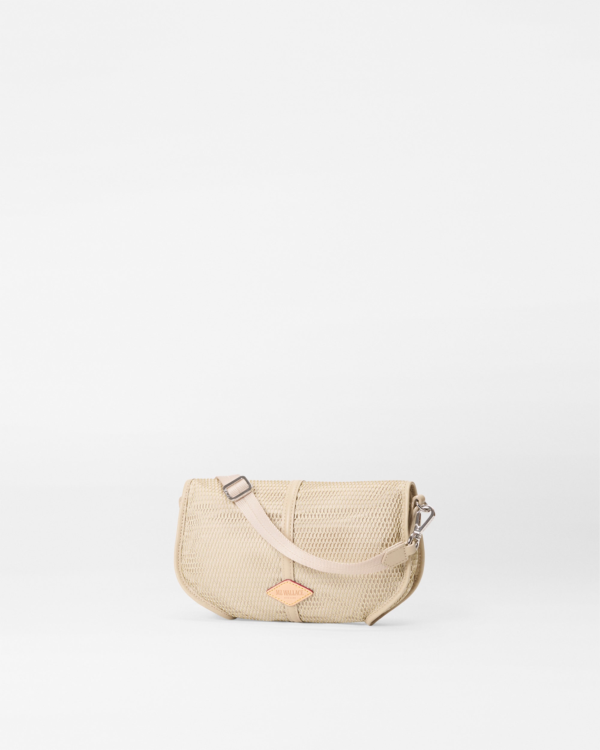 Buff Mesh Small Astor Convertible Clutch - Image 3