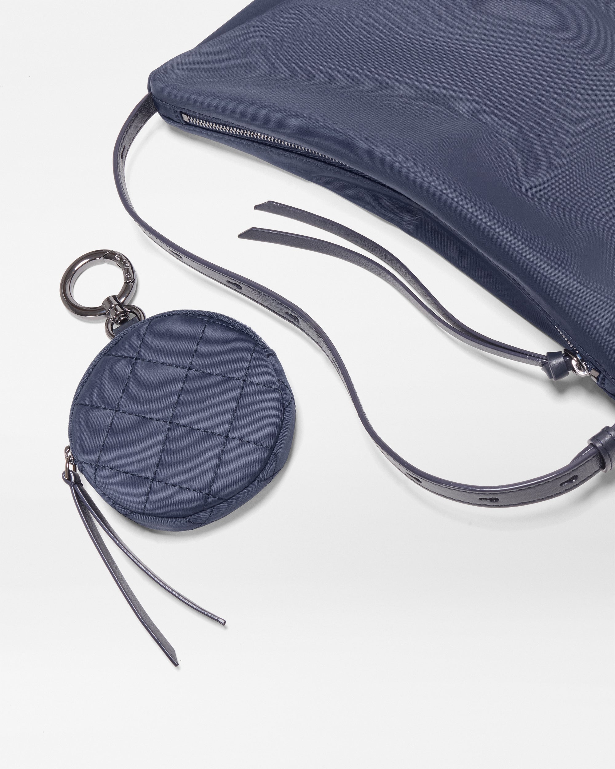 Navy Small Waverly Hobo - Image 5