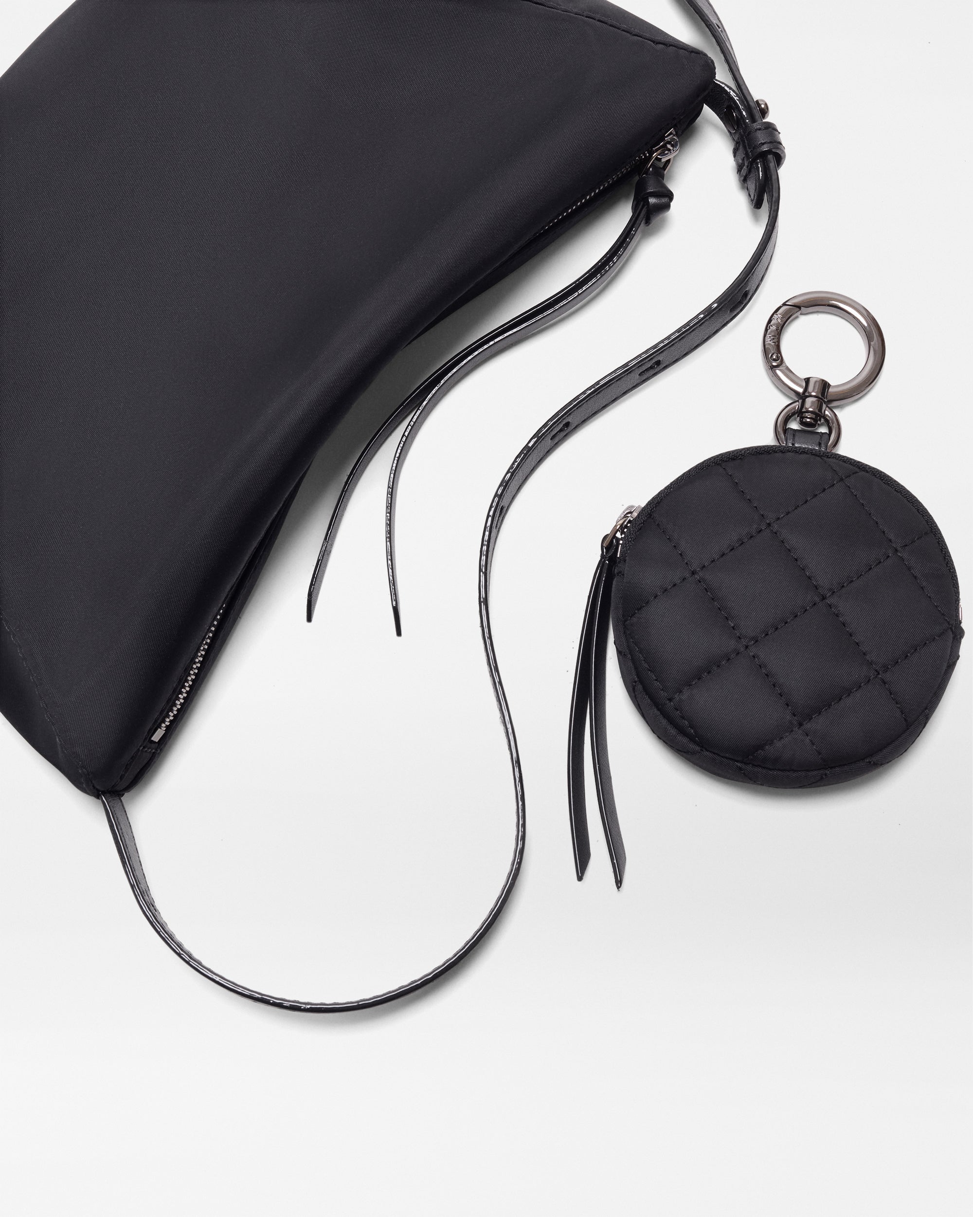 Black Small Waverly Hobo - Image 5