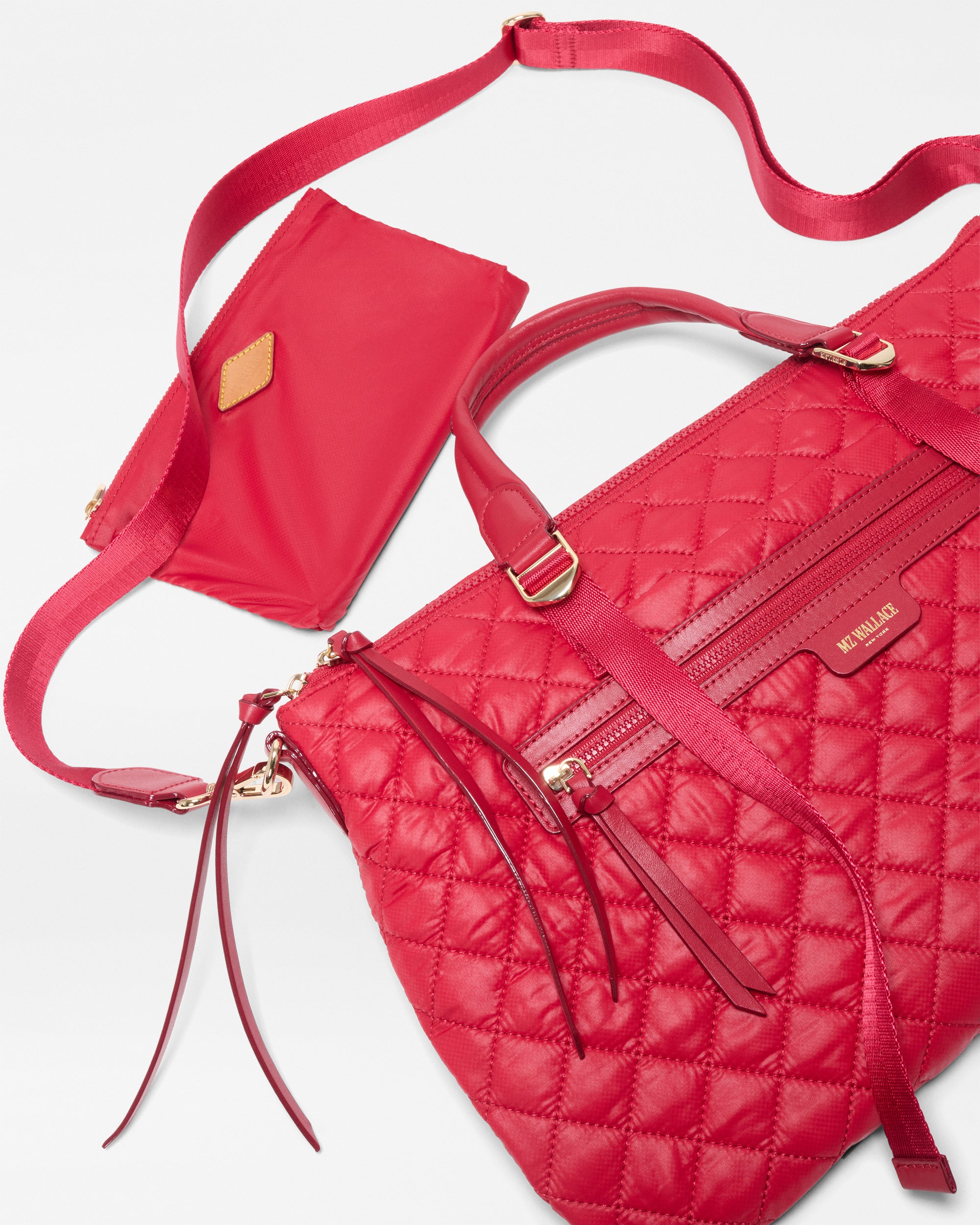 Red Apple Medium Park Satchel - Image 7