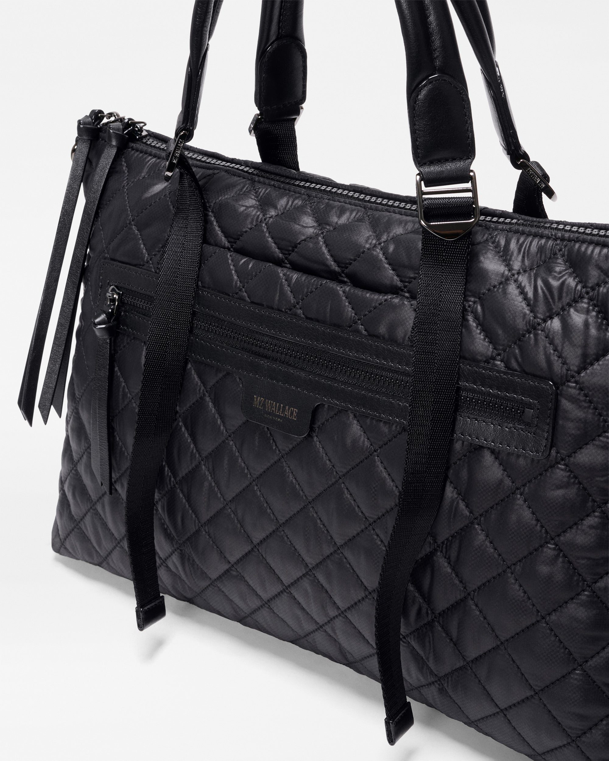 Black Medium Park Satchel - Image 3